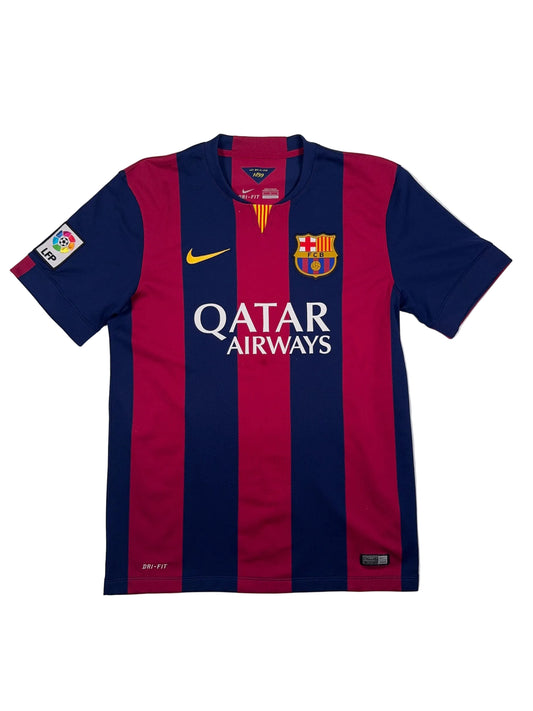 Barcelona 2014/15 Ivan Rakitic #4 Home Shirt - M