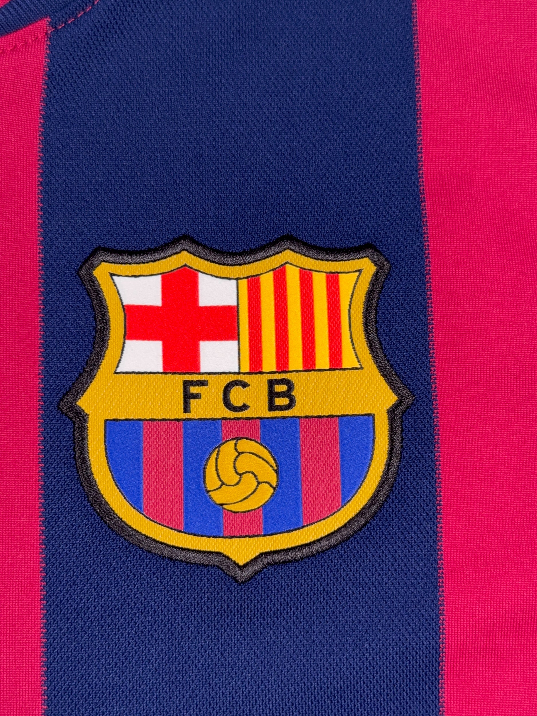 Barcelona 2014/15 Ivan Rakitic #4 Home Shirt - M