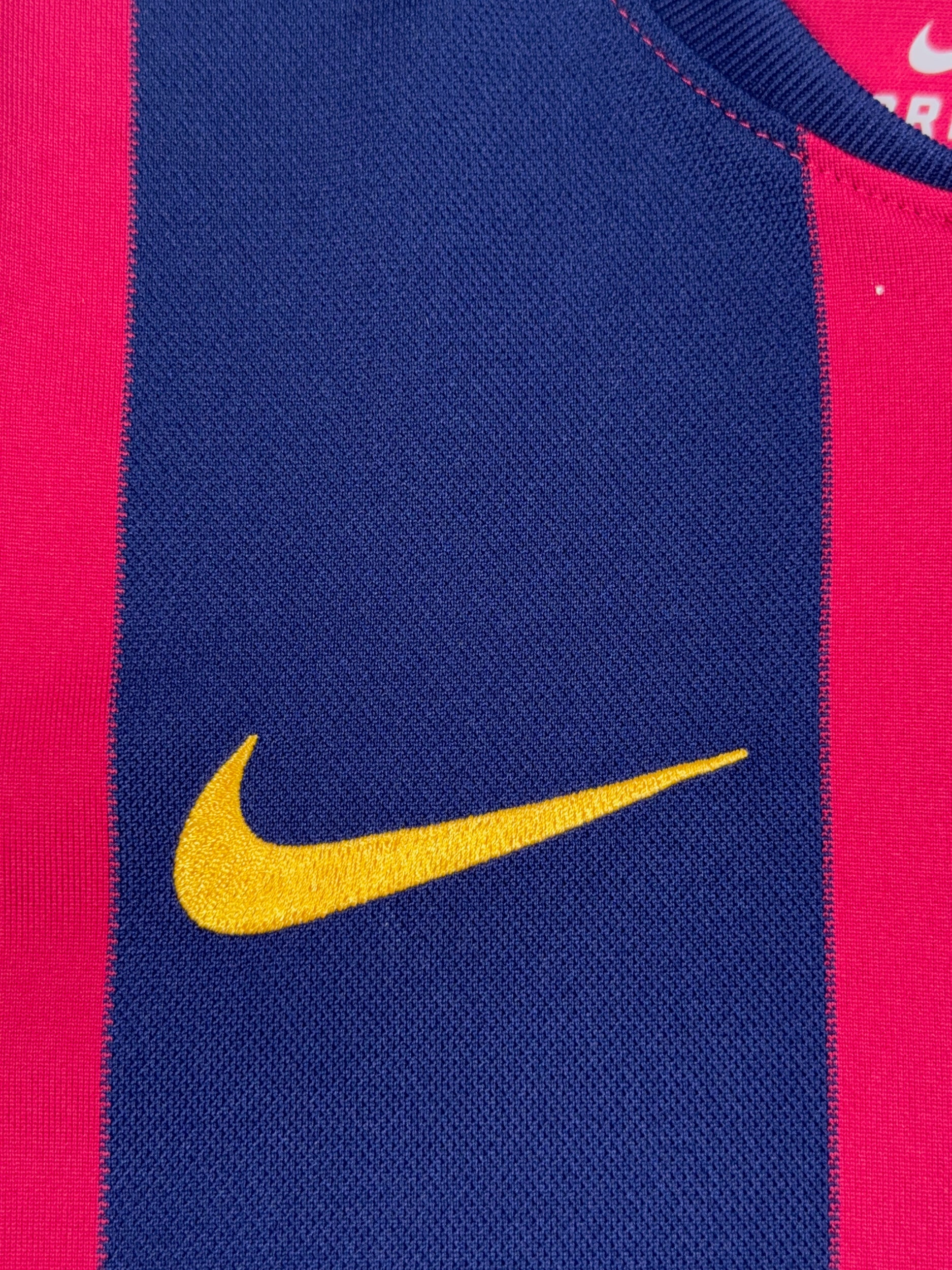 Barcelona 2014/15 Ivan Rakitic #4 Home Shirt - M