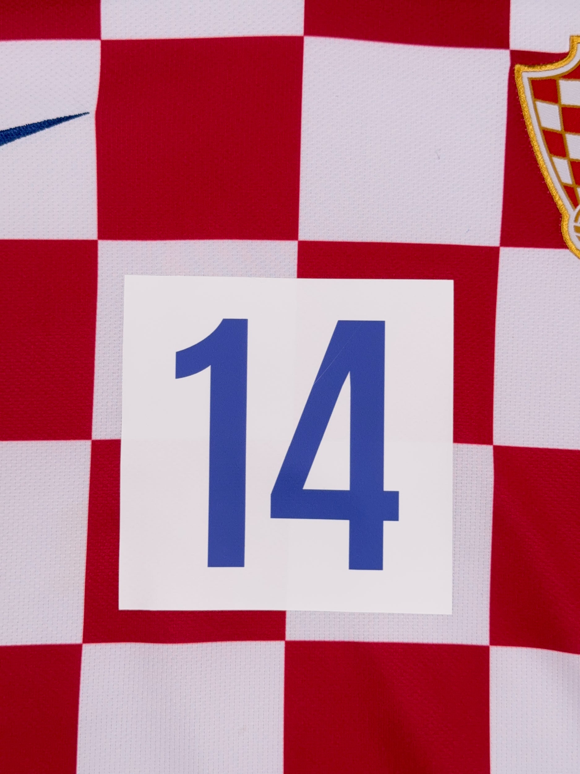 Croatia 2008/09 Luka Modric #14 Home Shirt - M