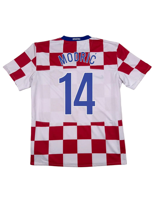 Croatia 2008/09 Luka Modric #14 Home Shirt - M