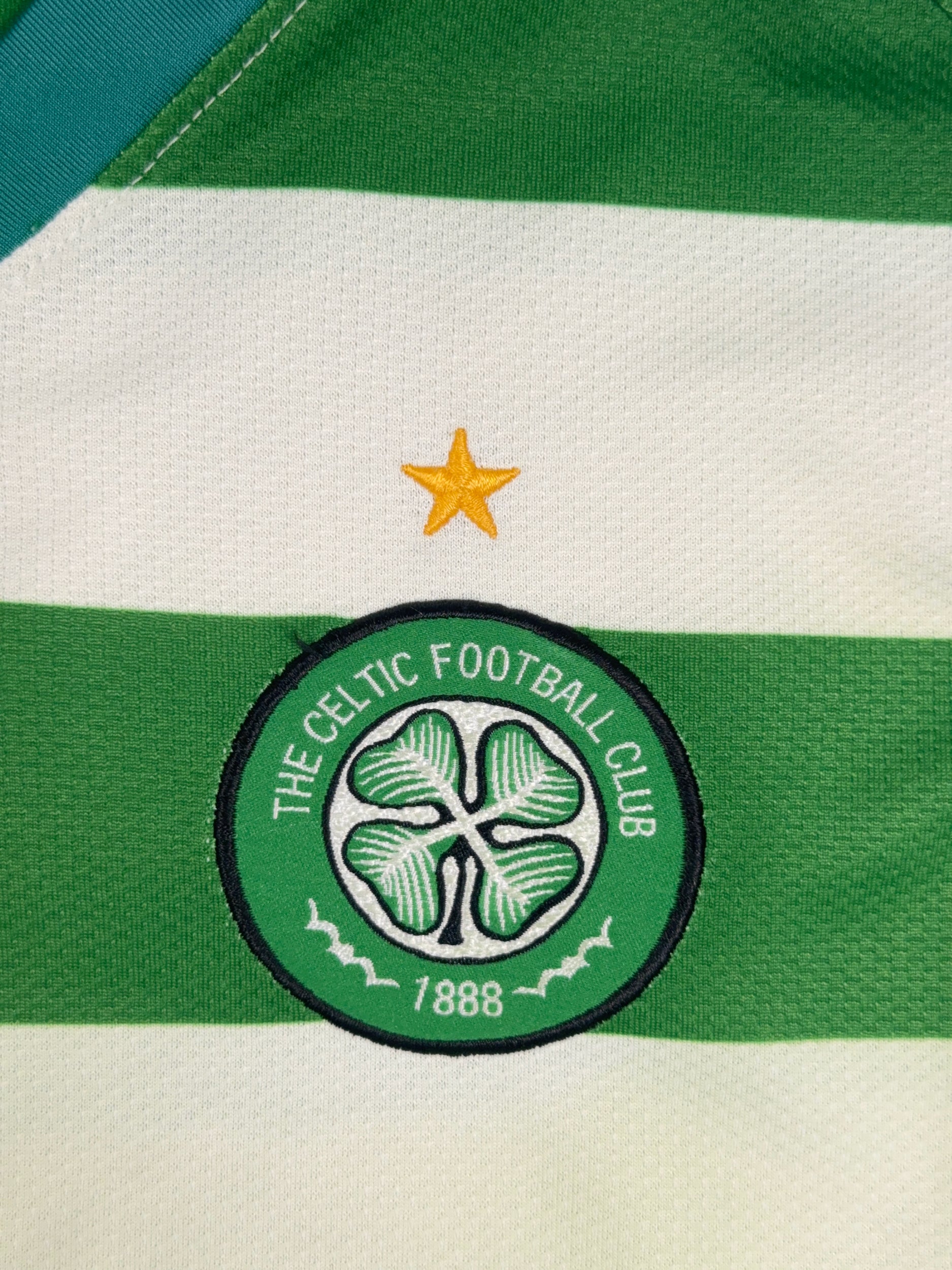 Celtic 2008/10 Home Longsleeve Shirt - YL