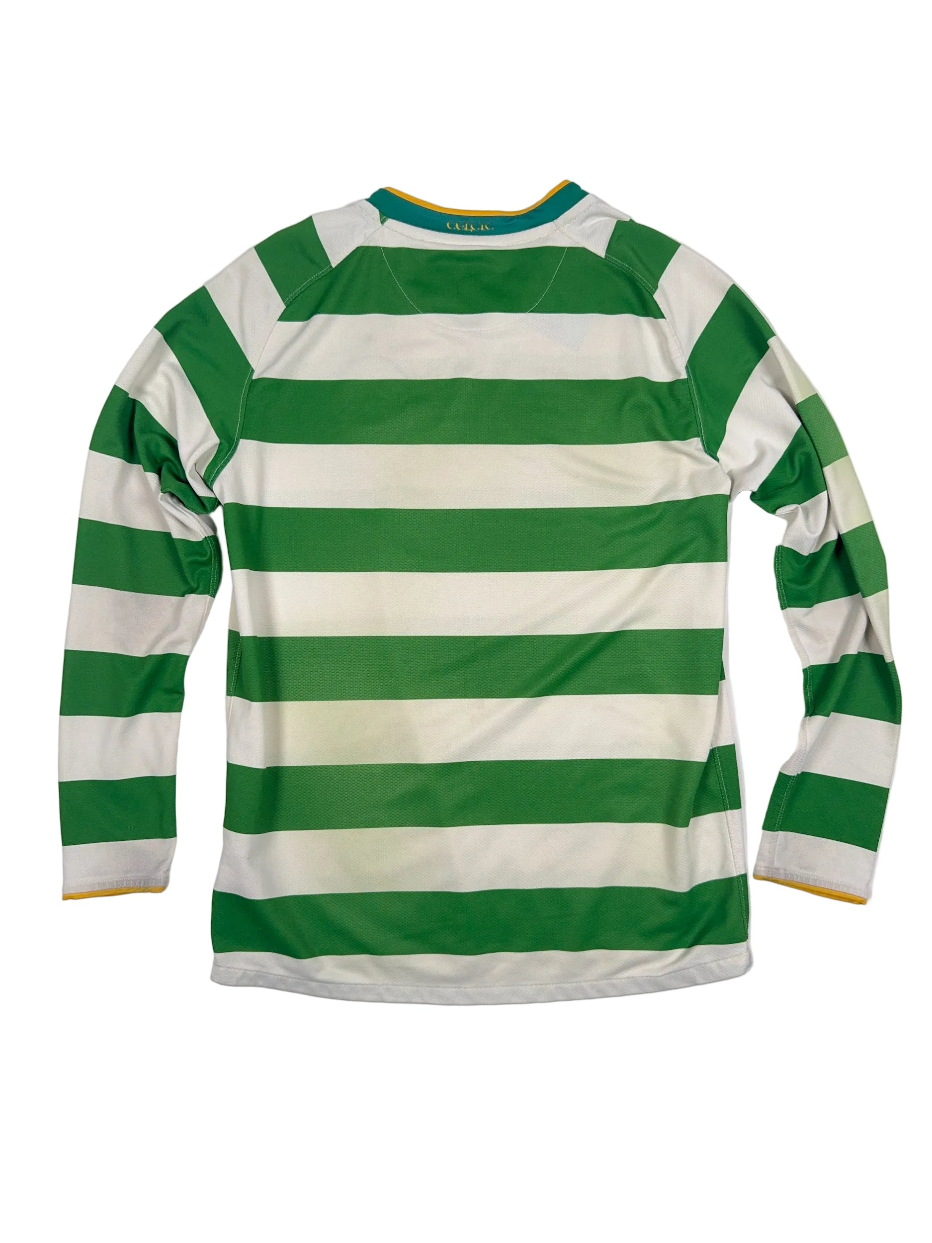 Celtic 2008/10 Home Longsleeve Shirt - YL
