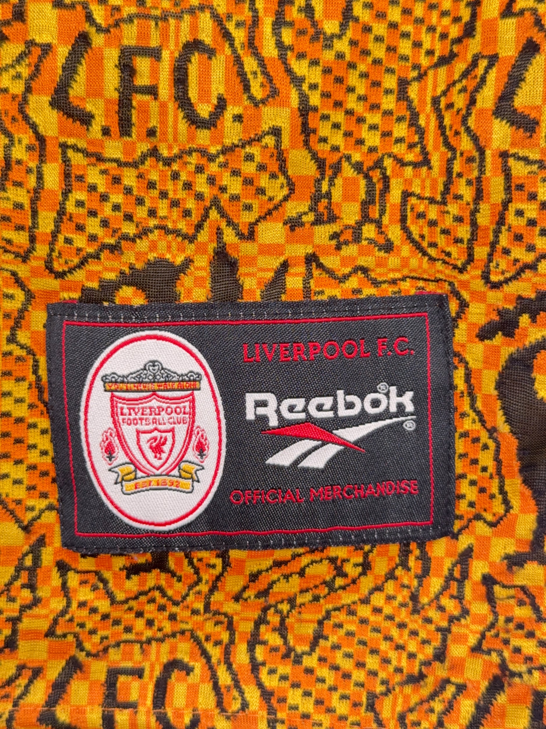 Liverpool 1996/97 David James #1 GK Shirt - M (38-40")