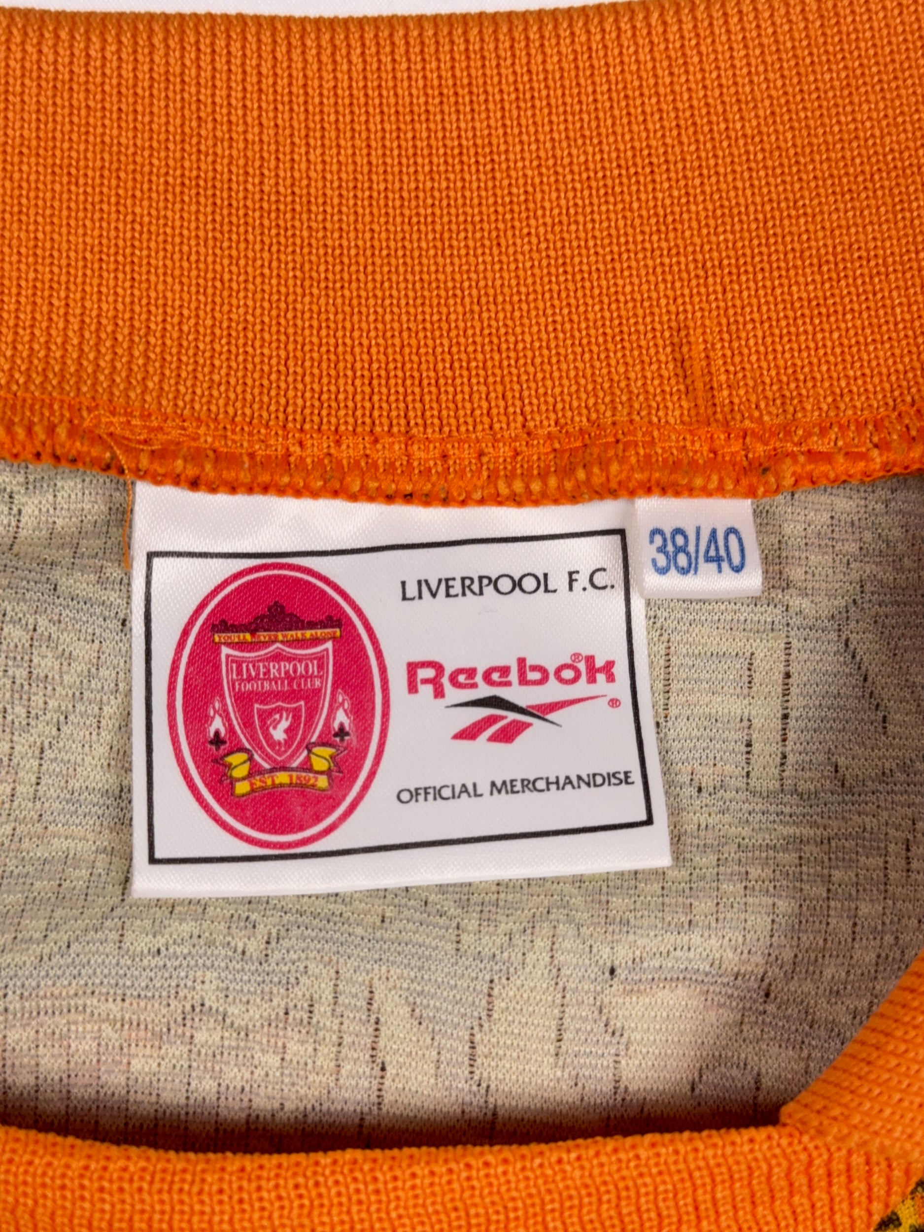 Liverpool 1996/97 David James #1 GK Shirt - M (38-40")