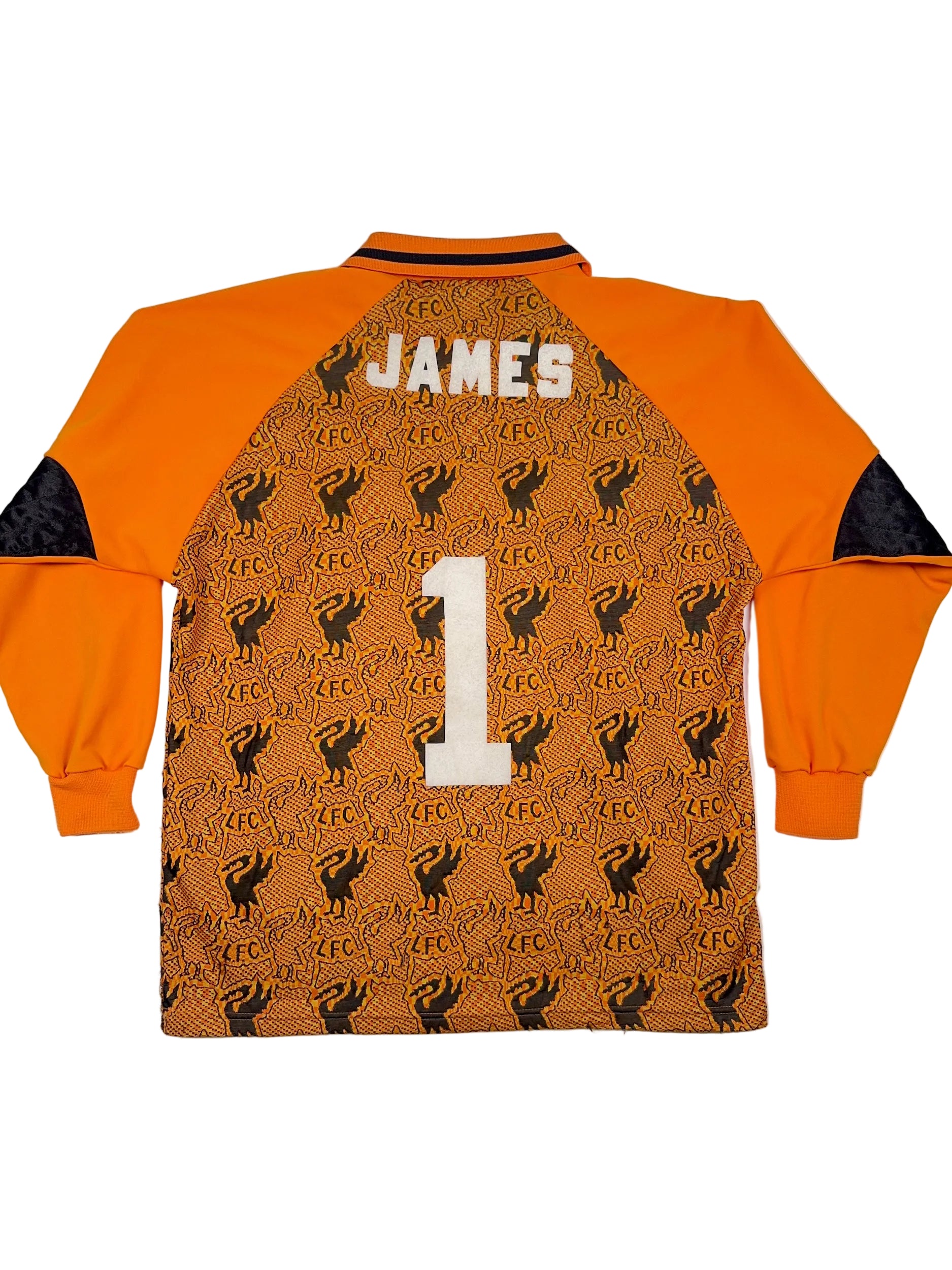 Liverpool 1996/97 David James #1 GK Shirt - M (38-40")
