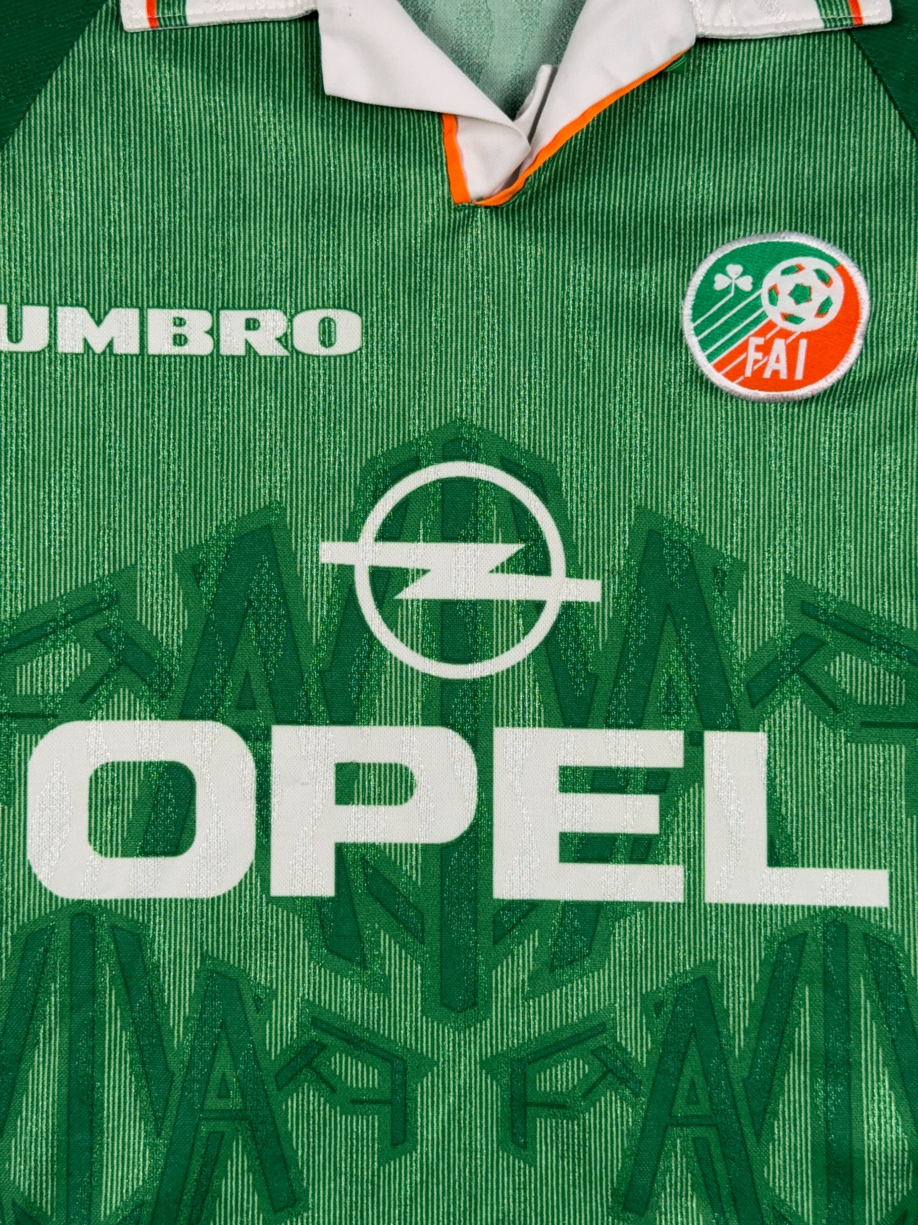 Ireland 1996/97 Home Shirt - M