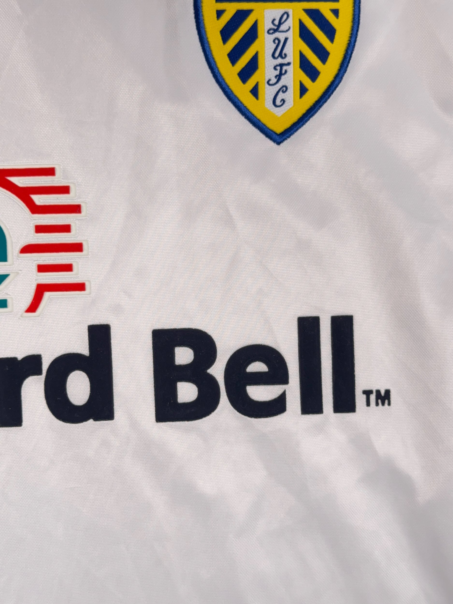 Leeds United 1998/99 Home Shirt with Original Tags - XL