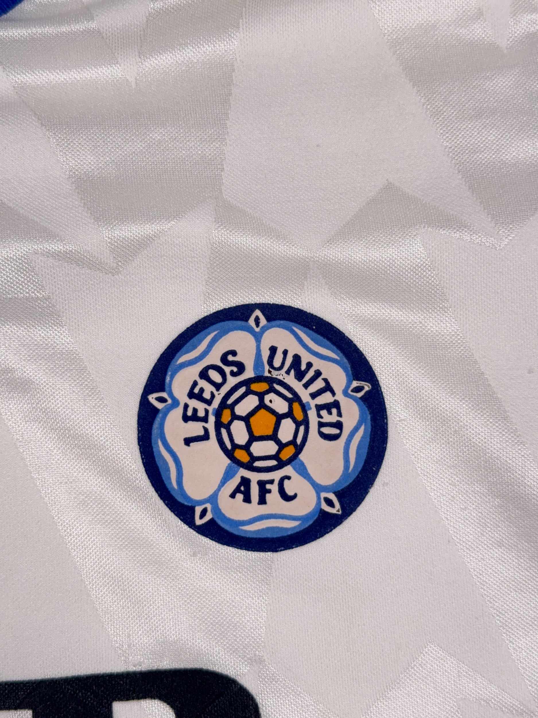 Leeds United 1990/91 Home Shirt - M