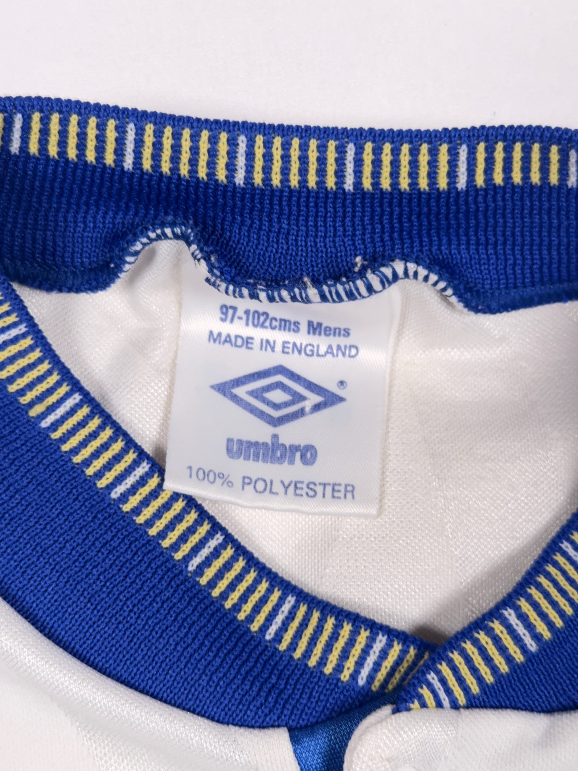 Leeds United 1990/91 Home Shirt - M