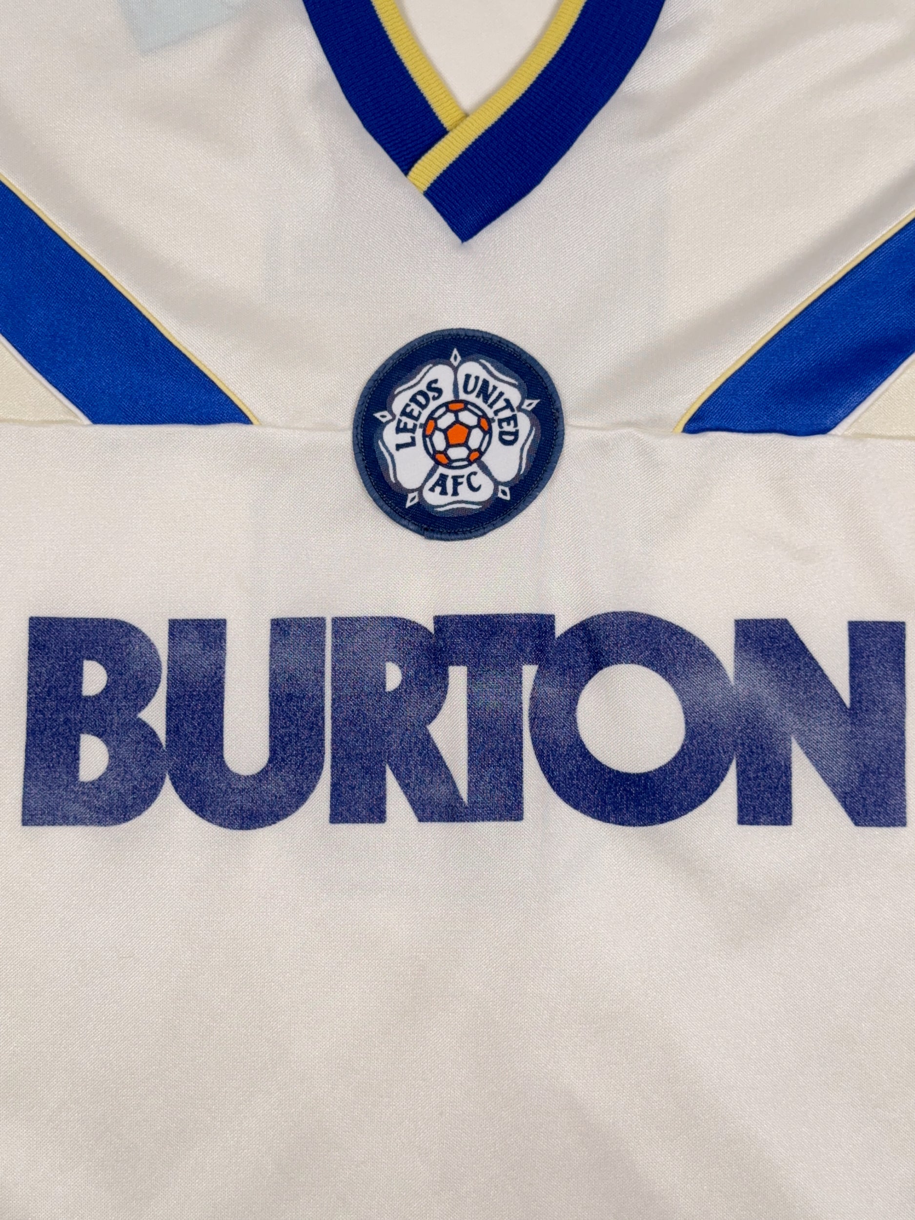 Leeds United 1986/88 Player Issue #5 Home Shirt - M
