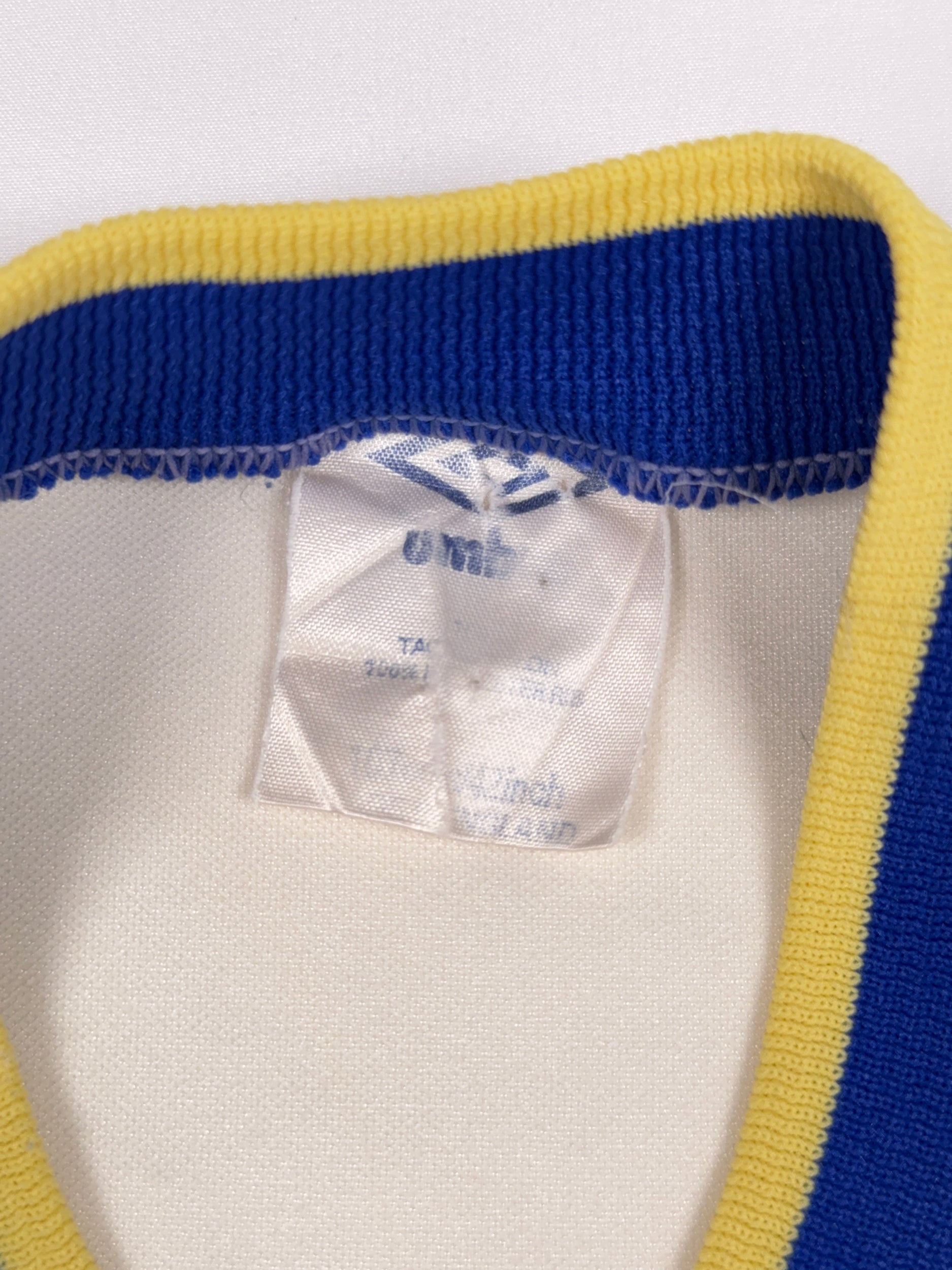 Leeds United 1986/88 Player Issue #5 Home Shirt - M