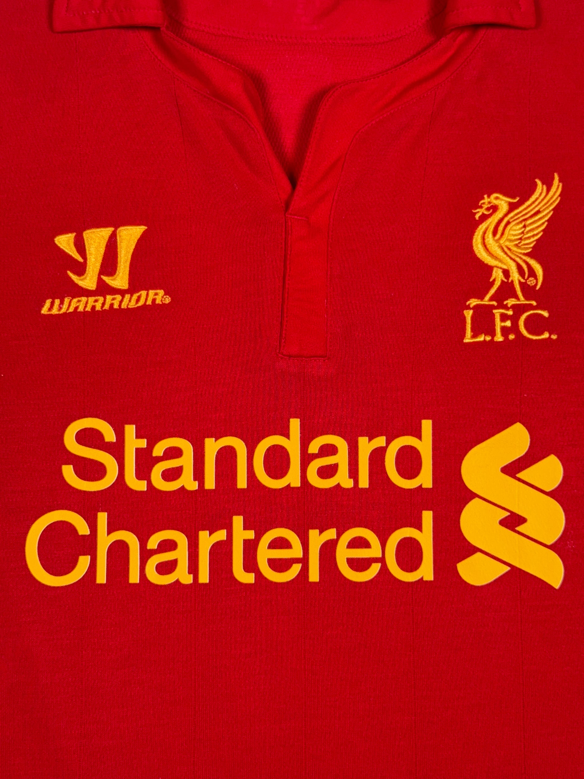 Liverpool 2012/13 Luis Suárez #7 Home Shirt - M