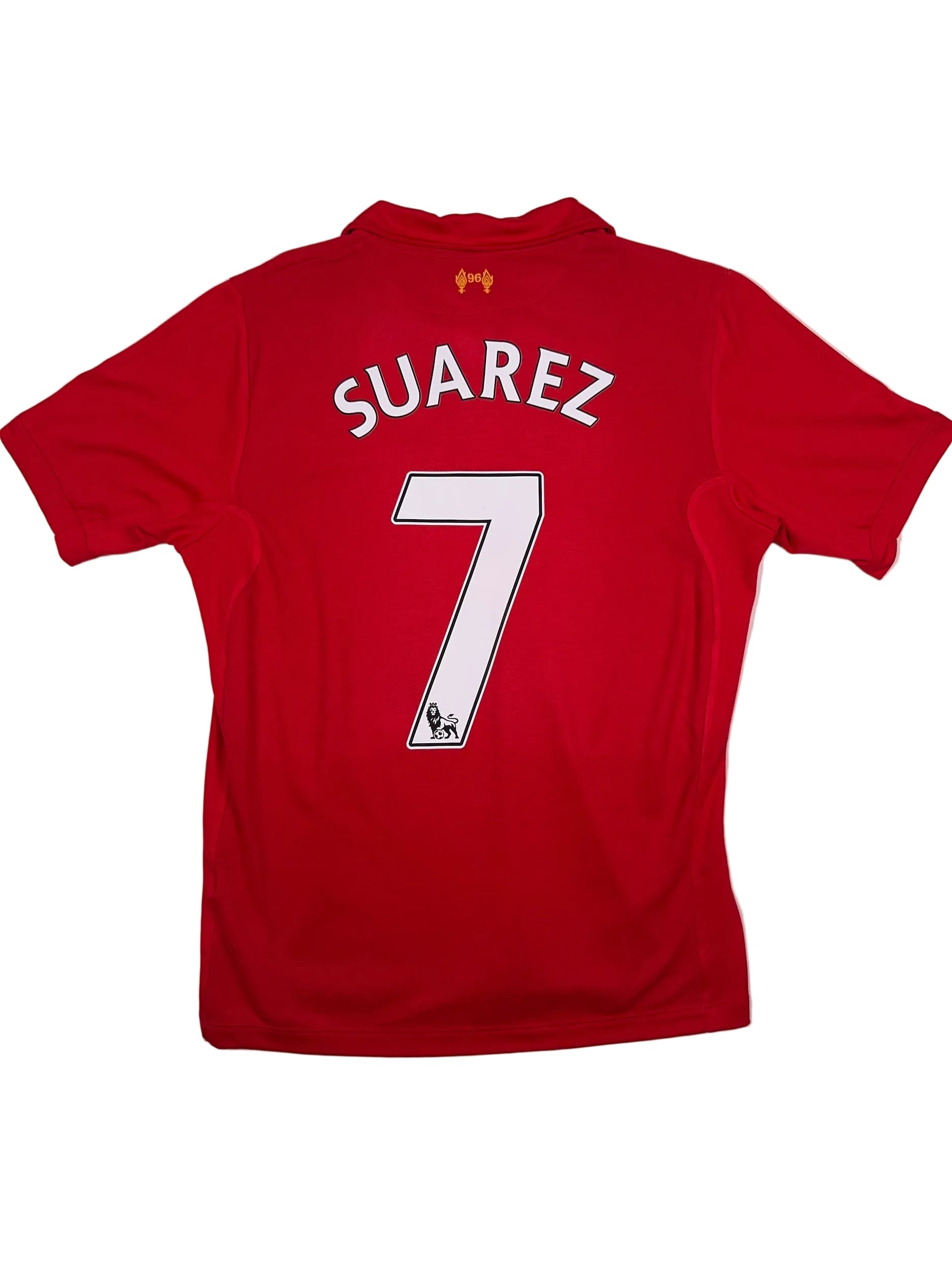 Liverpool 2012/13 Luis Suárez #7 Home Shirt - M
