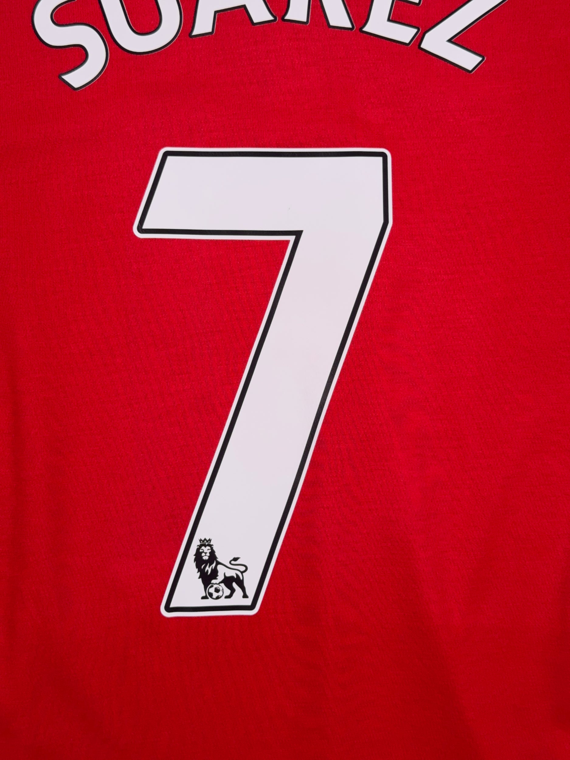 Liverpool 2012/13 Luis Suárez #7 Home Shirt - M