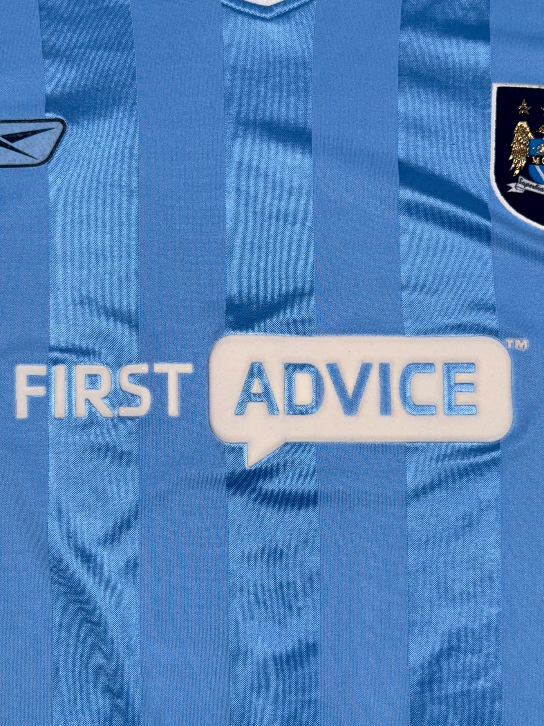 Manchester City 2003/04 Home Shirt - XL