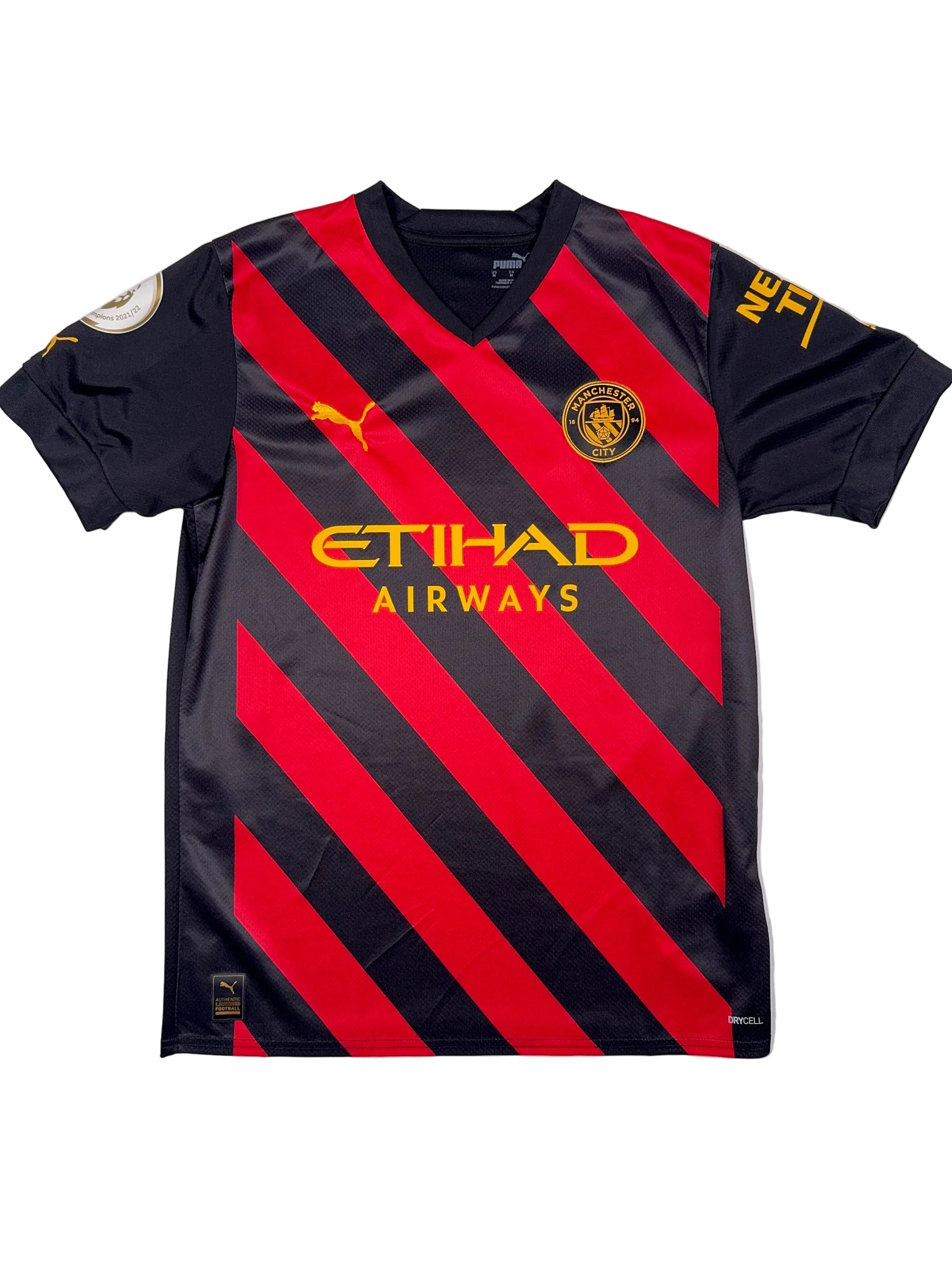 Manchester City 2022/23 Joao Cancelo #7 Away Shirt - M