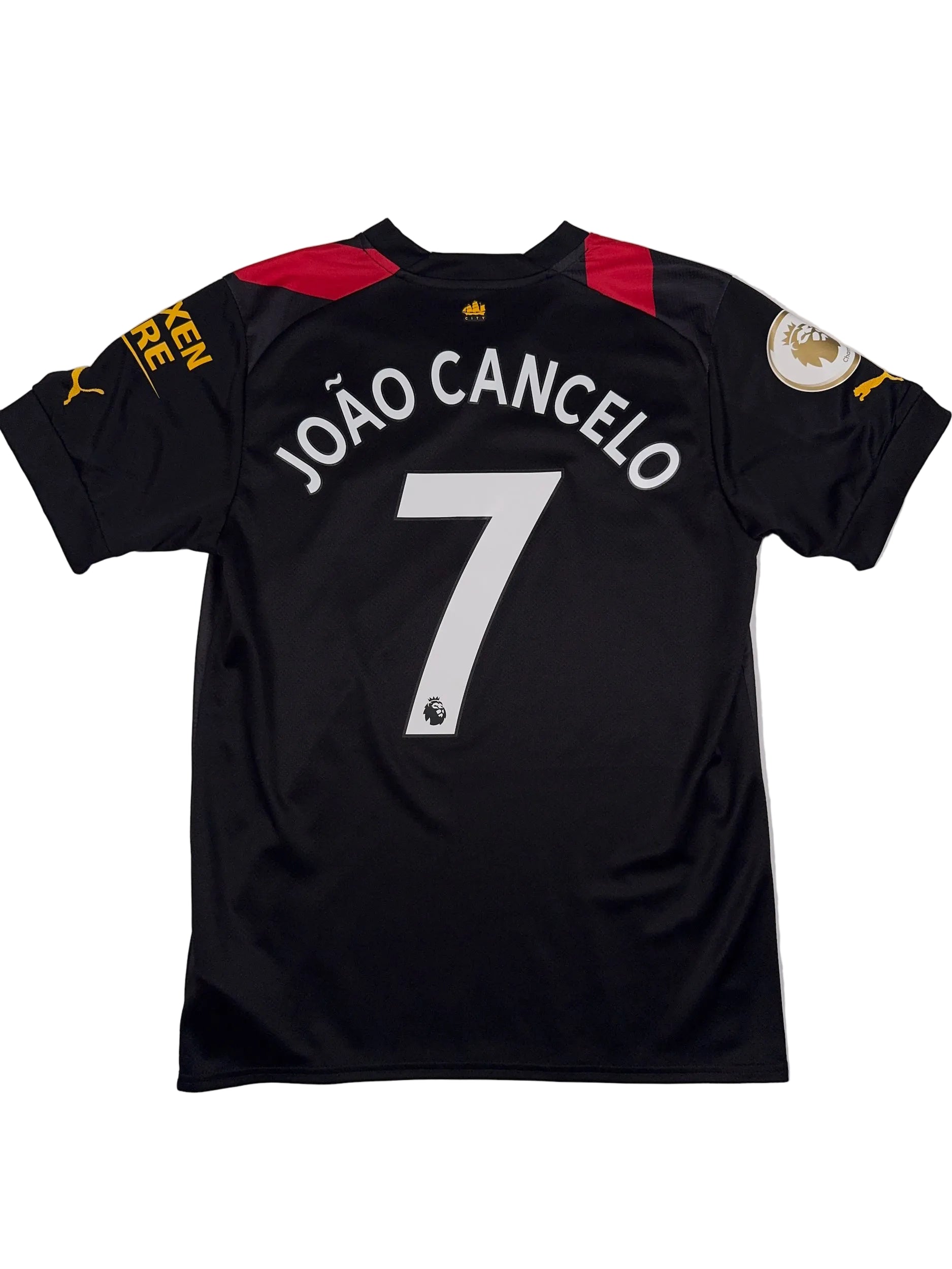 Manchester City 2022/23 Joao Cancelo #7 Away Shirt - M