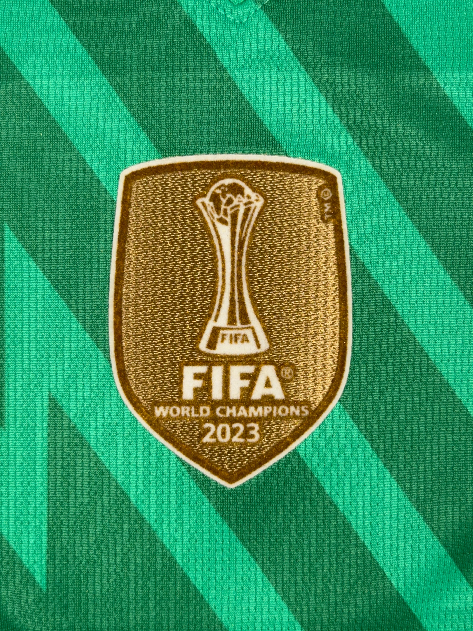 Manchester City 2023/24 Ederson Moraes #31 Goalkeeper Shirt - M