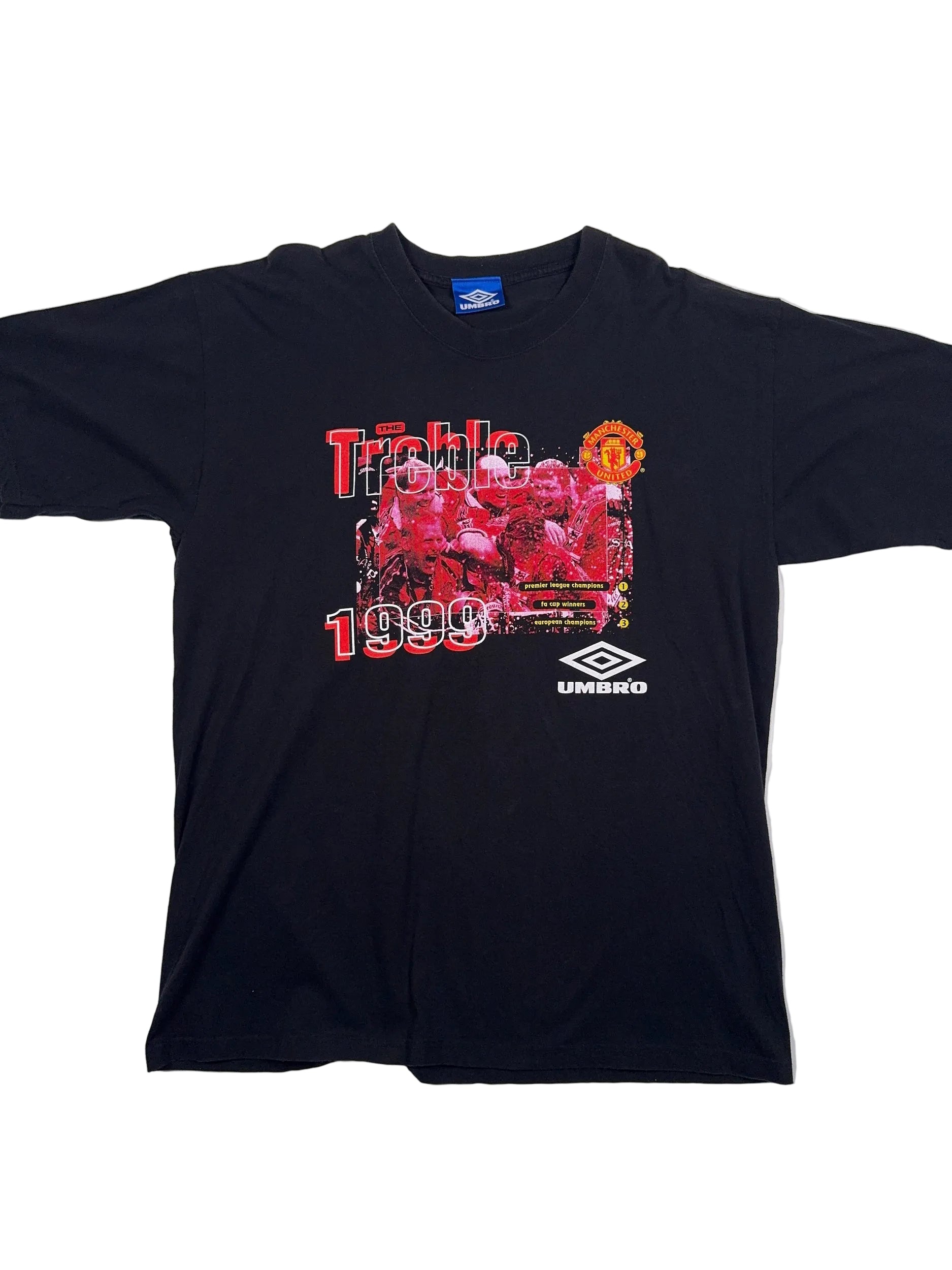Manchester United Treble Winners 1999/00 Vintage Shirt - XL