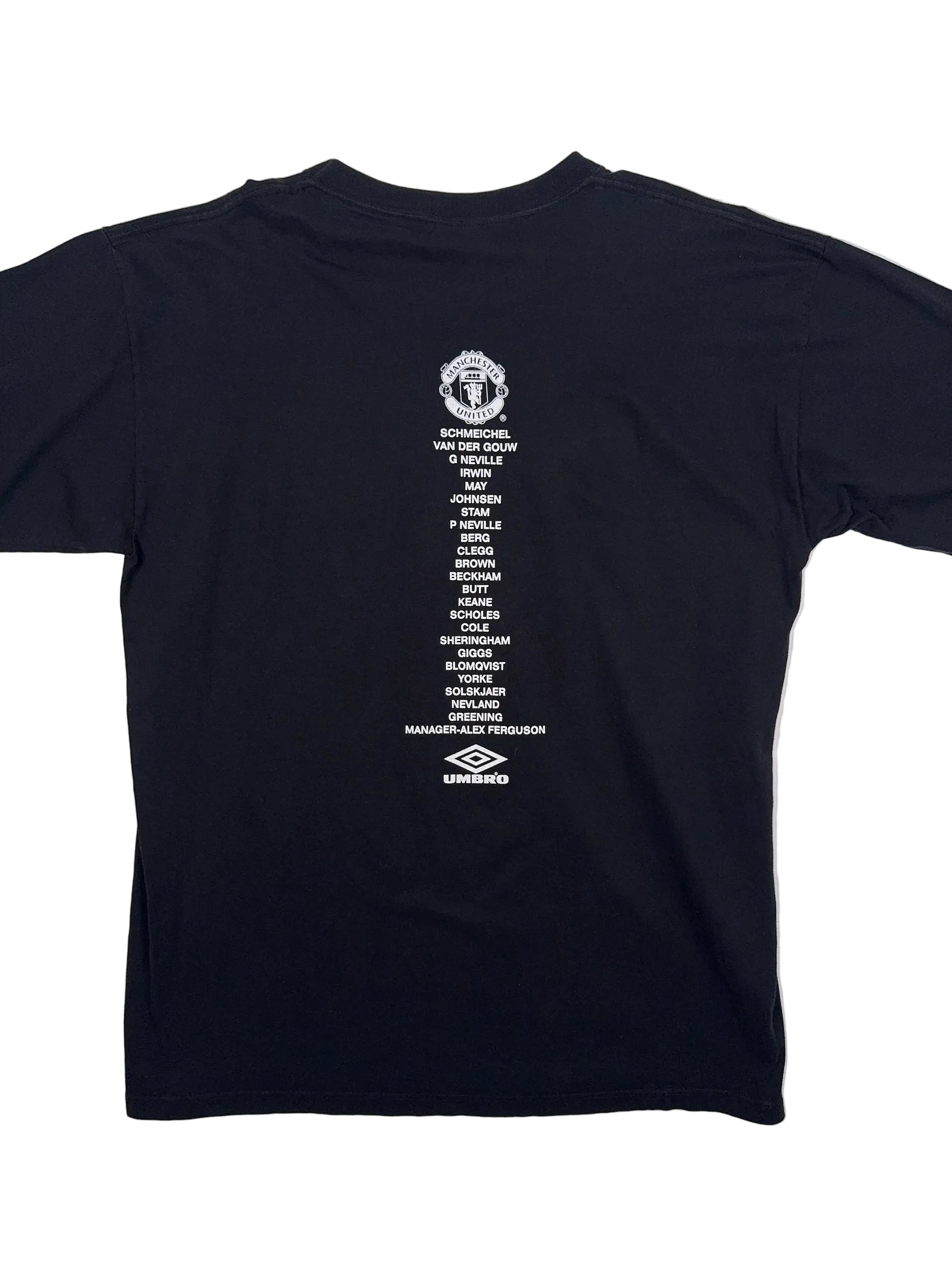 Manchester United Treble Winners 1999/00 Vintage Shirt - XL
