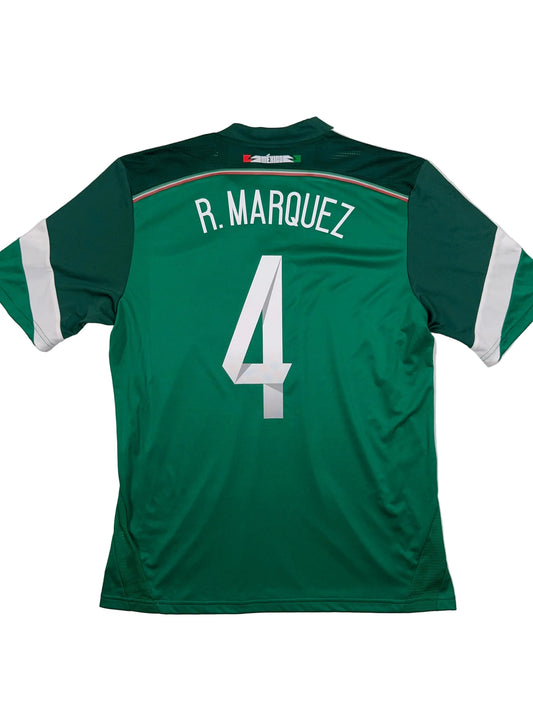Mexico 2014/15 Rafa Marquez #4 Home Shirt - L