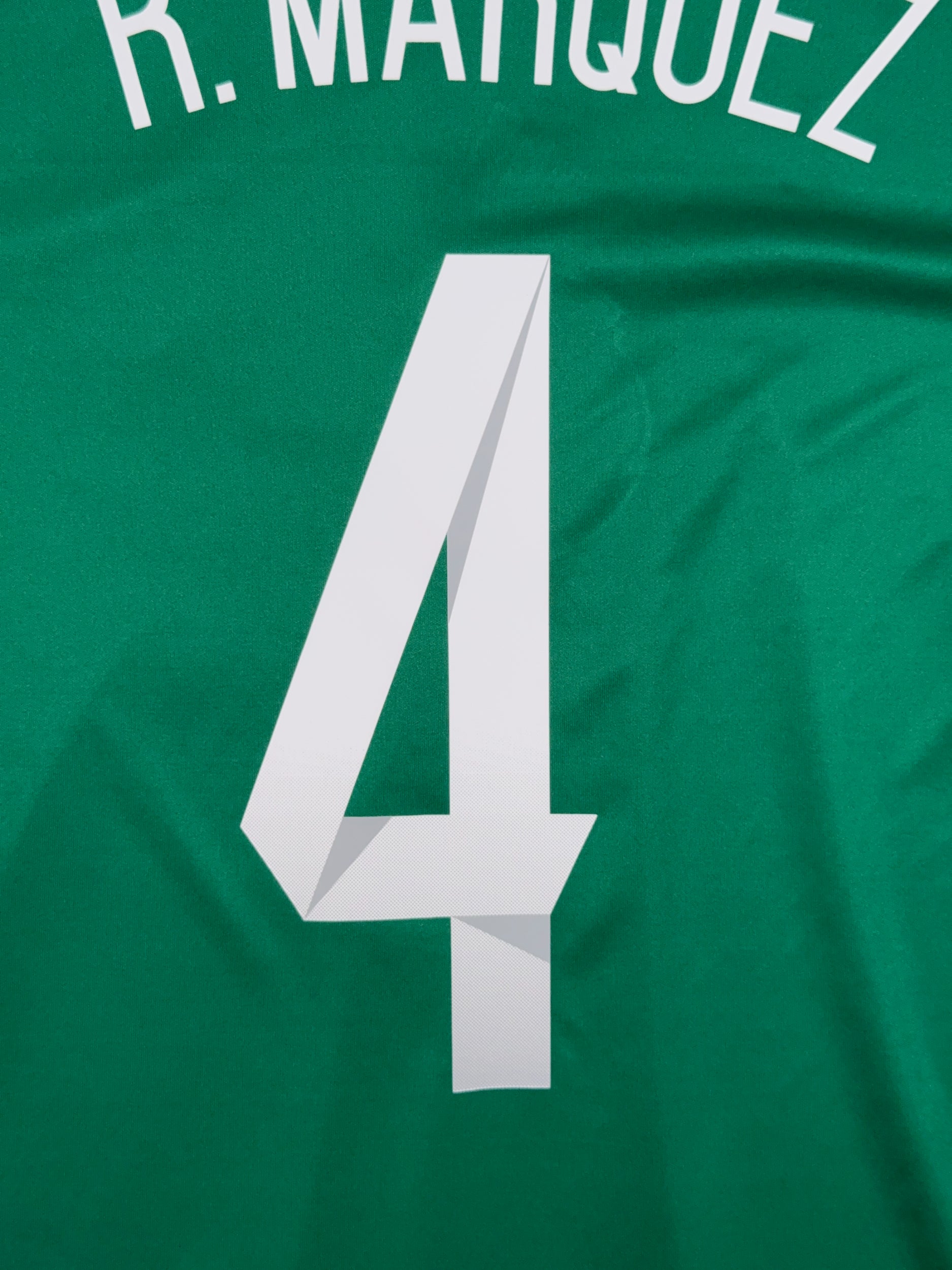 Mexico 2014/15 Rafa Marquez #4 Home Shirt - L