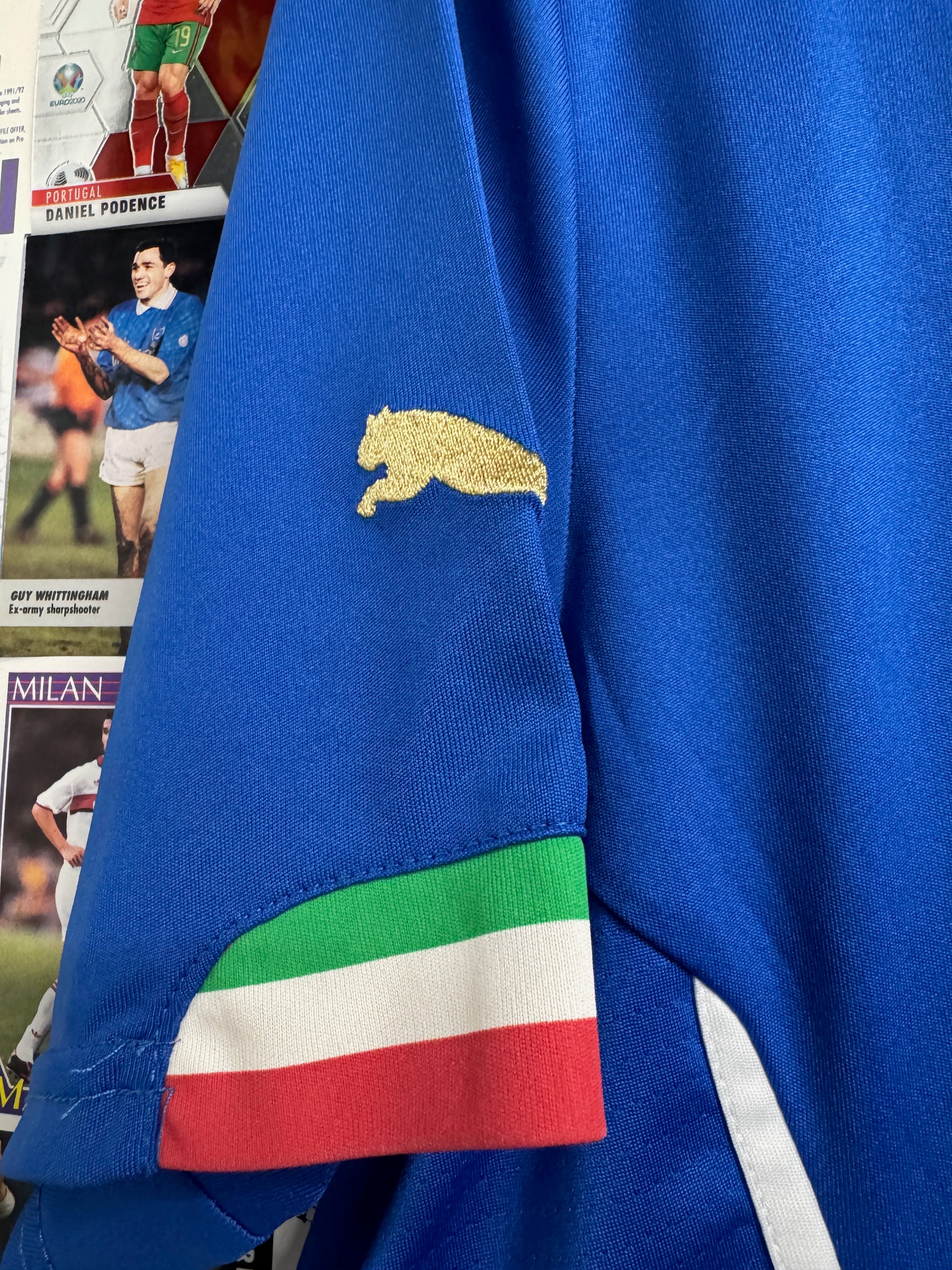 Italy 2014/15 Mario Balotelli #9 Home Shirt | Retro Screamers