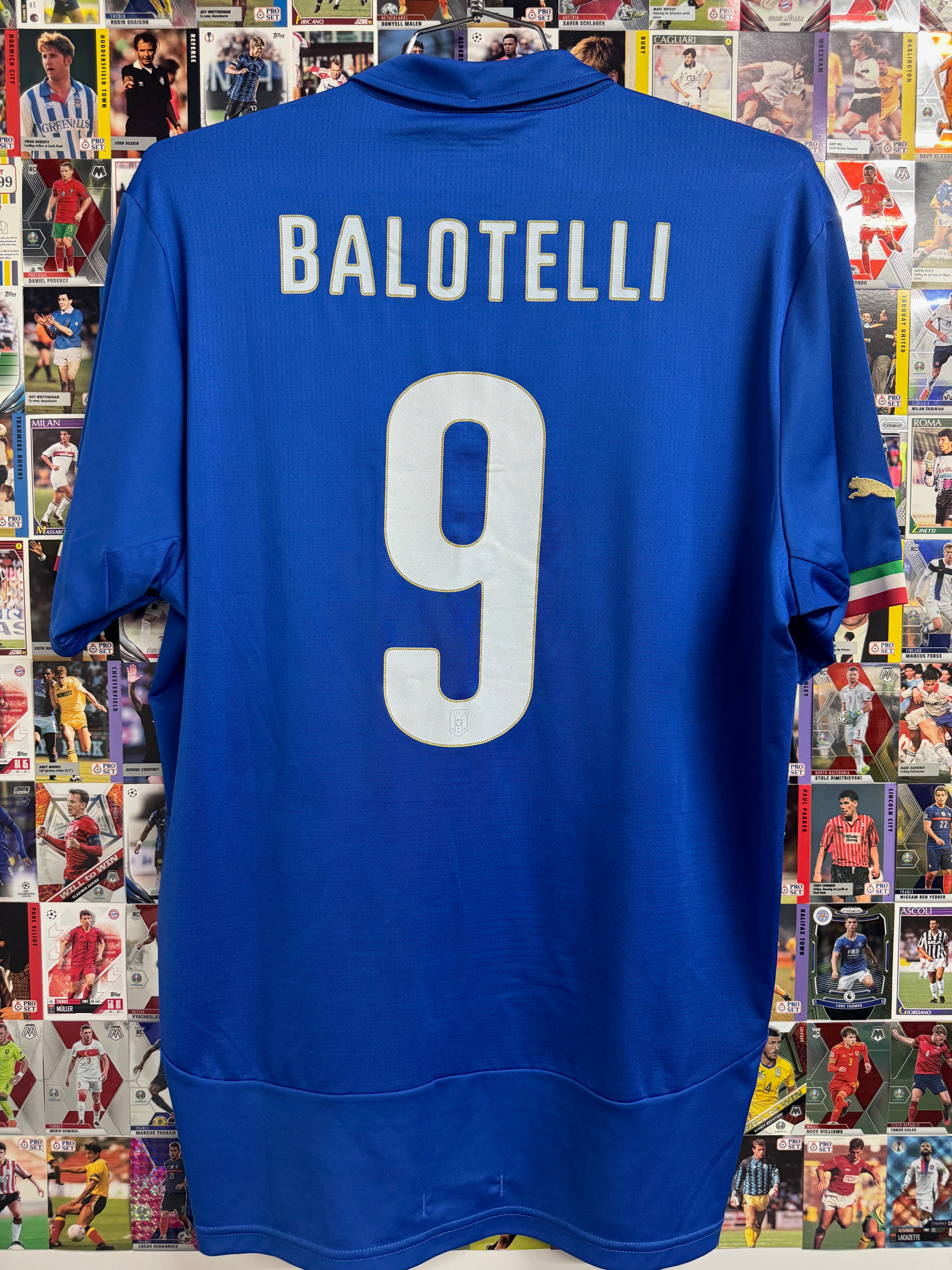 Italy 2014/15 Mario Balotelli #9 Home Shirt - XL