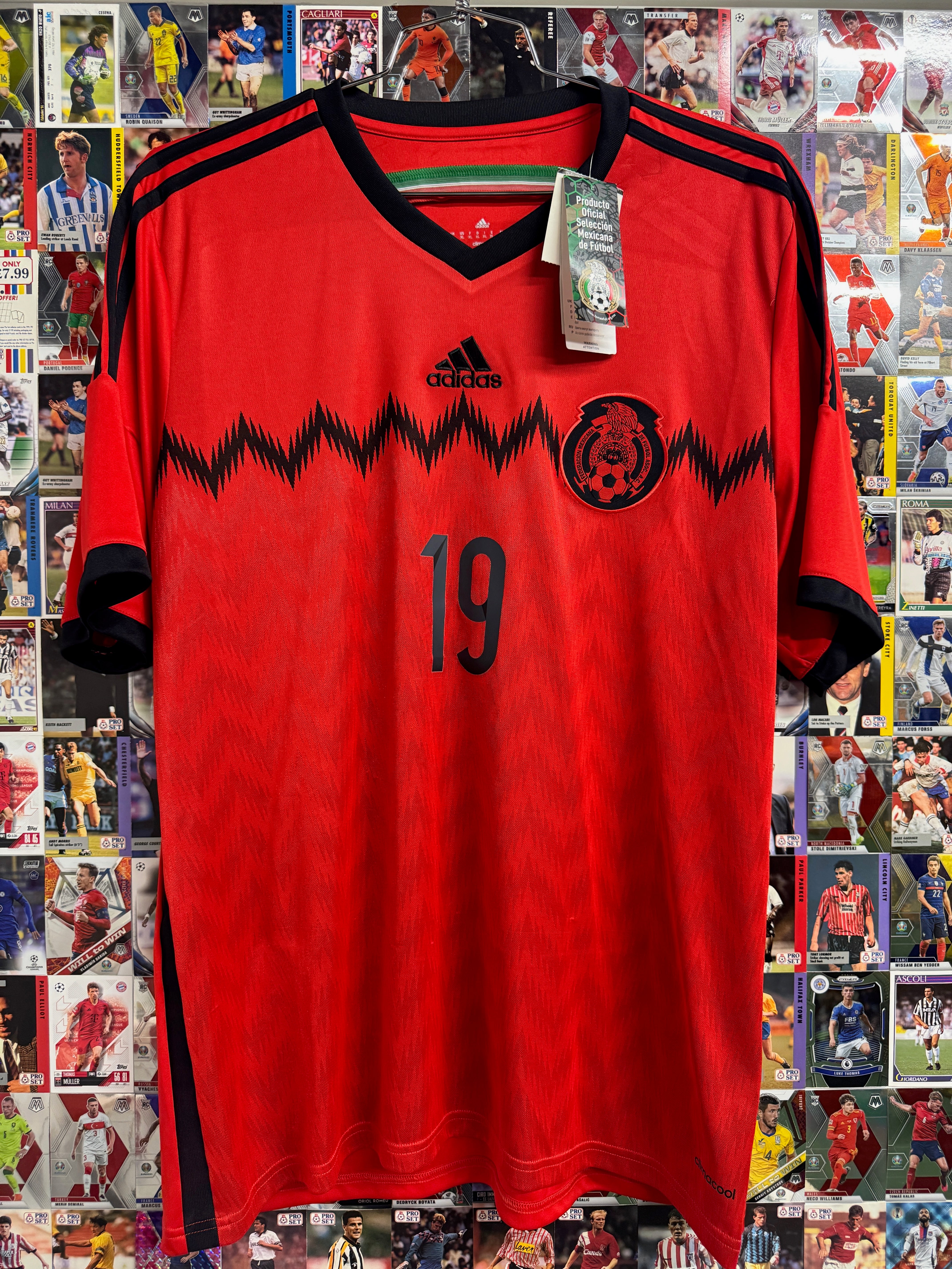 Mexico 2014/15 Omar Peralta #19 Away Shirt - XL