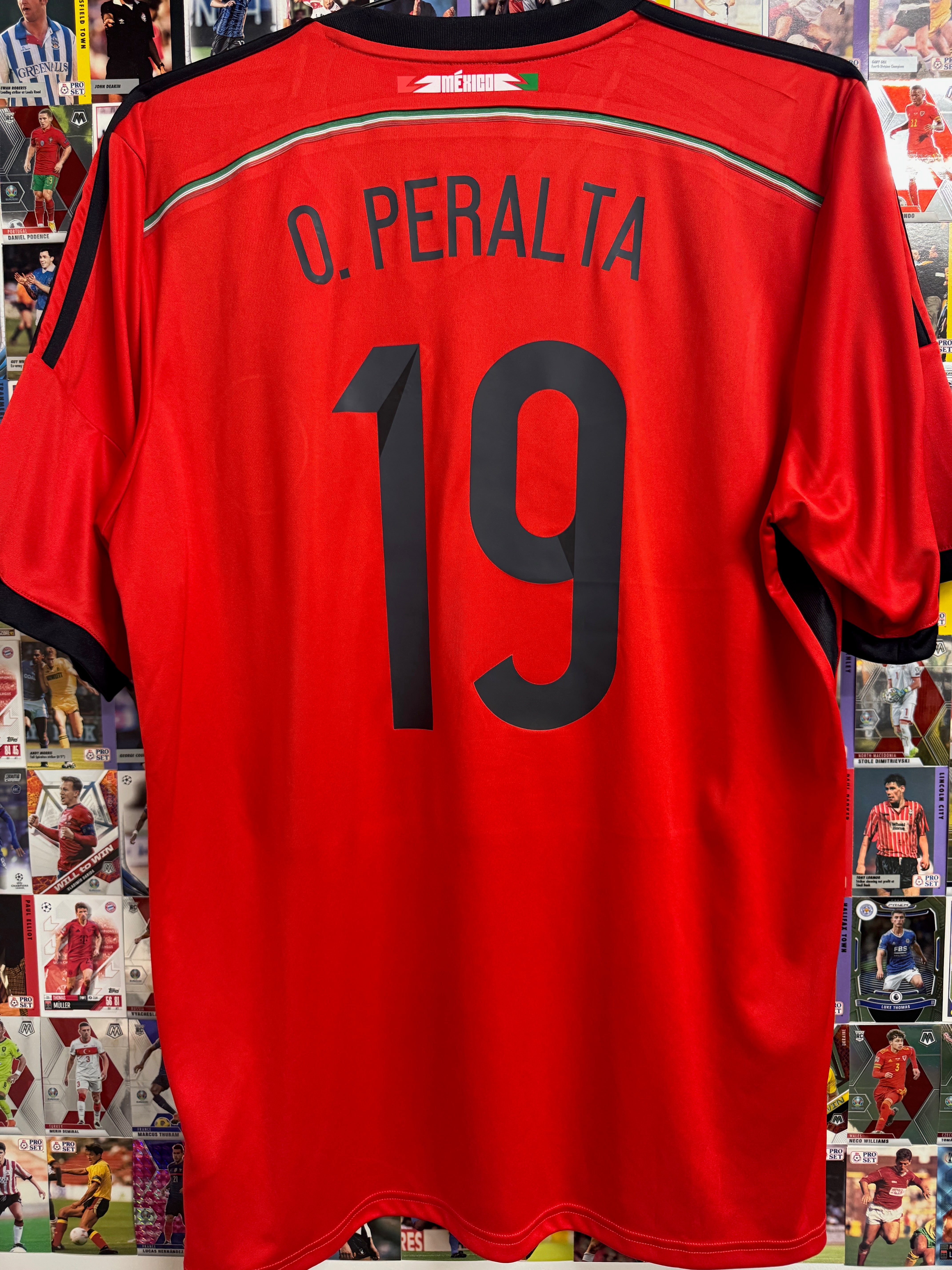 Mexico 2014/15 Omar Peralta #19 Away Shirt - XL