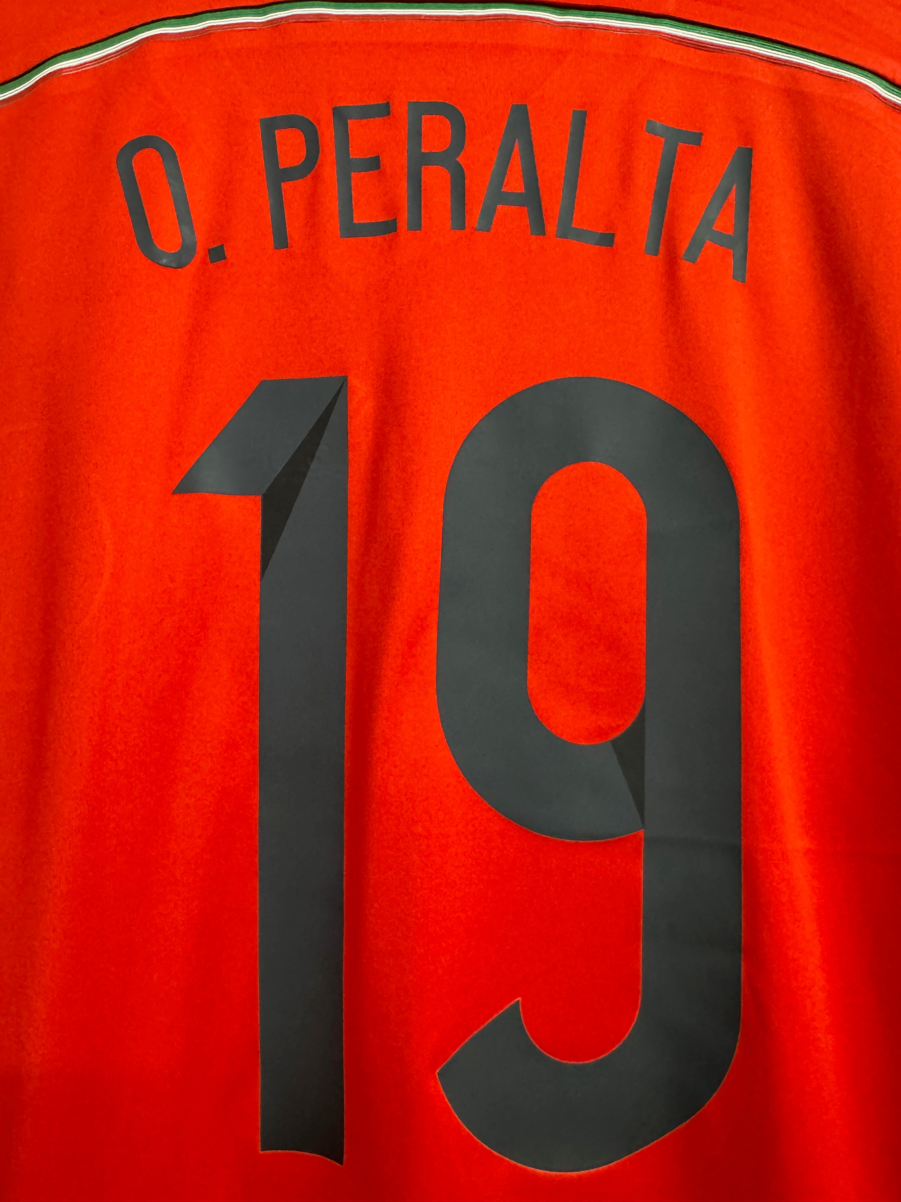 Mexico 2014/15 Omar Peralta #19 Away Shirt | Retro Screamers