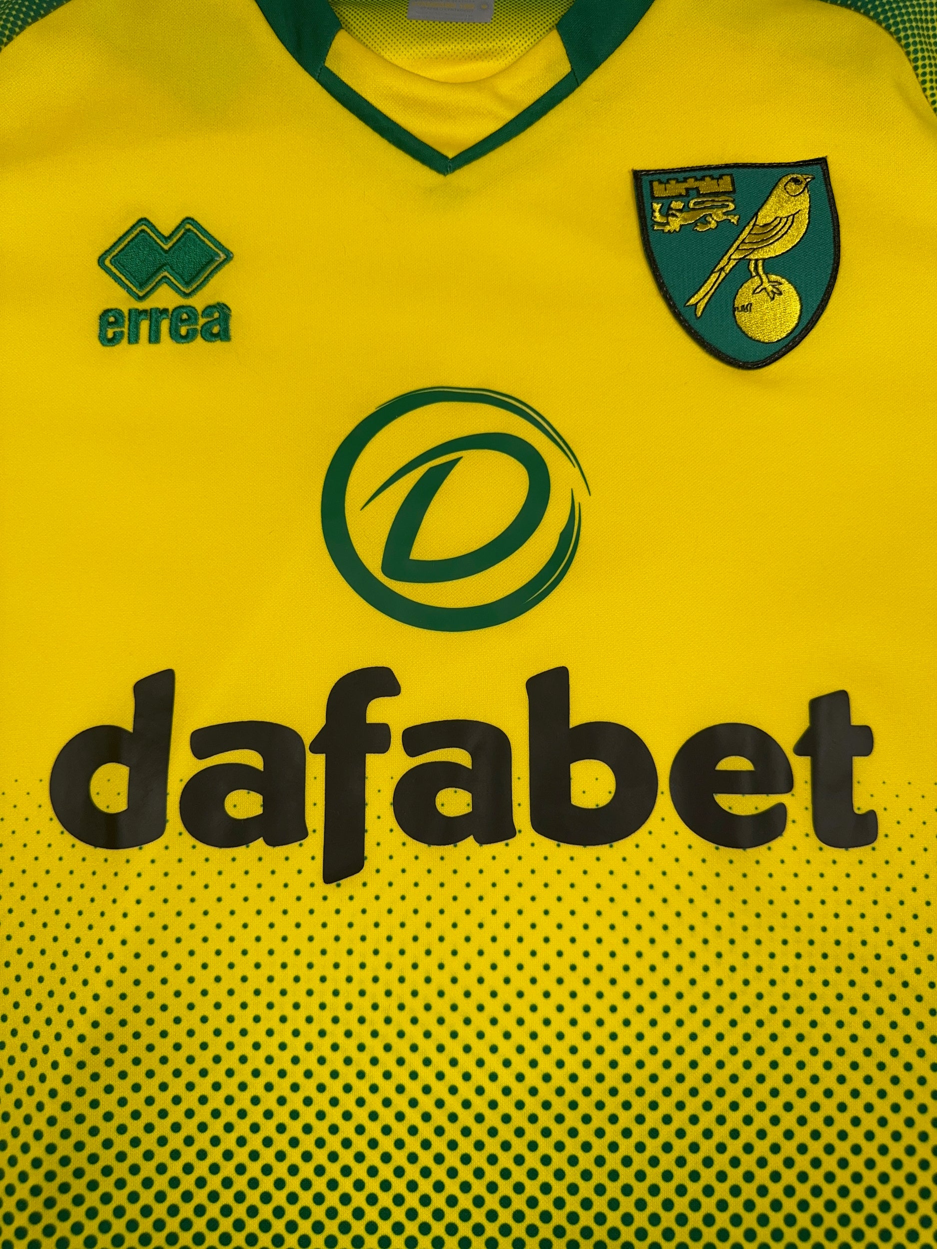 Norwich City 2019/20 Home Shirt - S