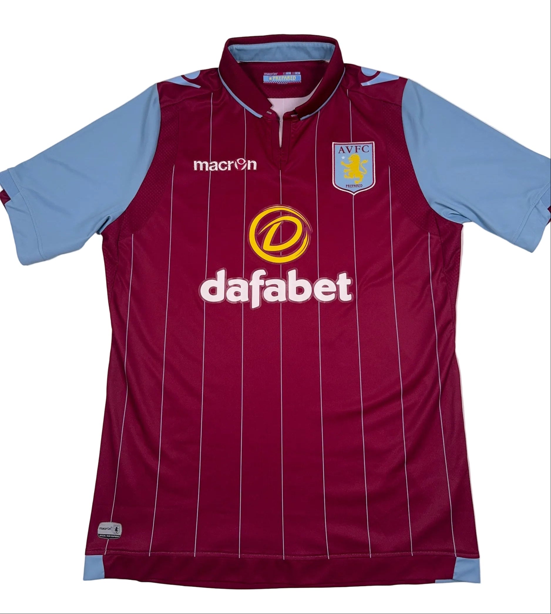 Aston Villa 2014/15 Christian Benteke #20 Home Shirt - M