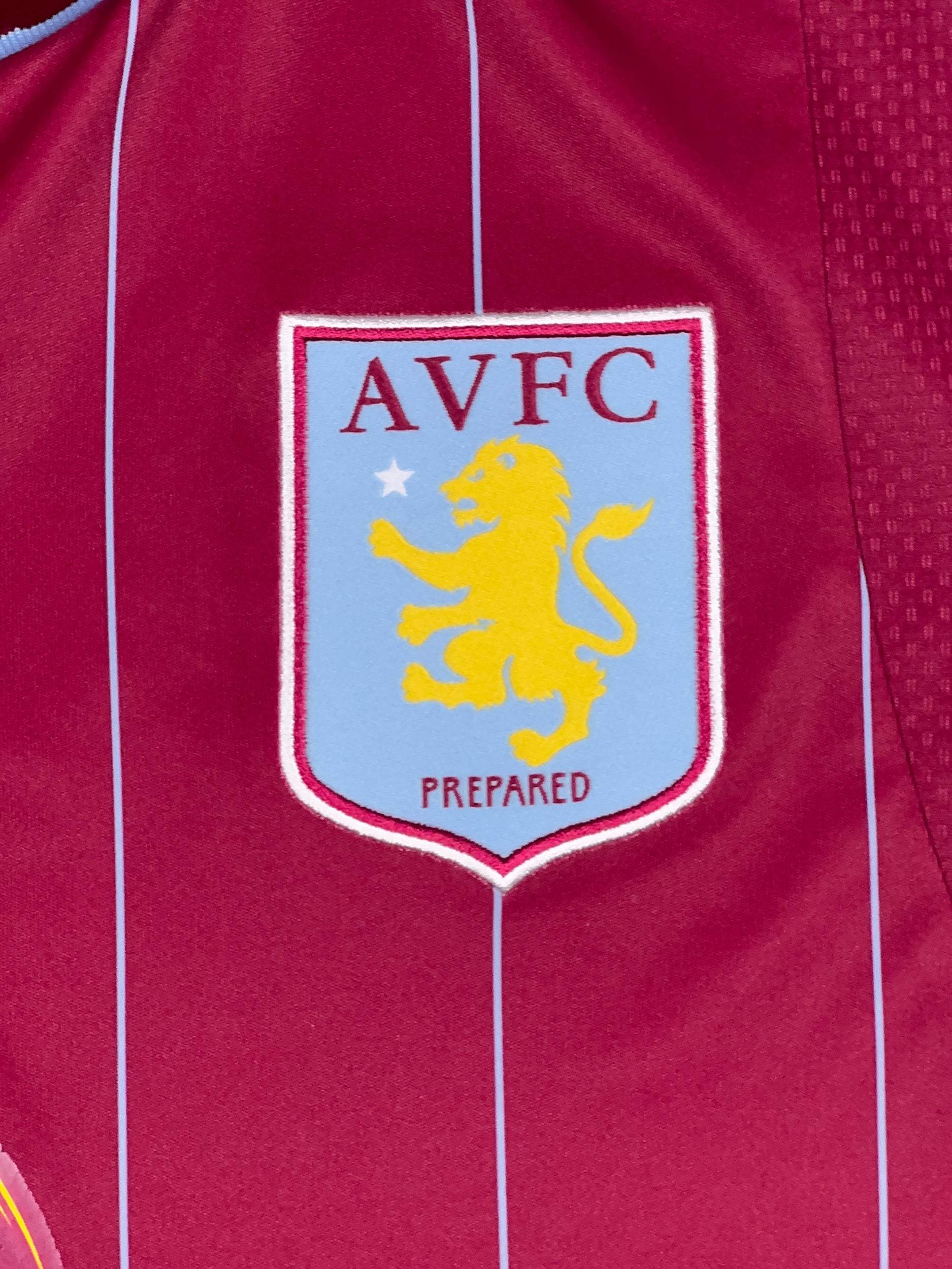 Aston Villa 2014/15 Christian Benteke #20 Home Shirt - M
