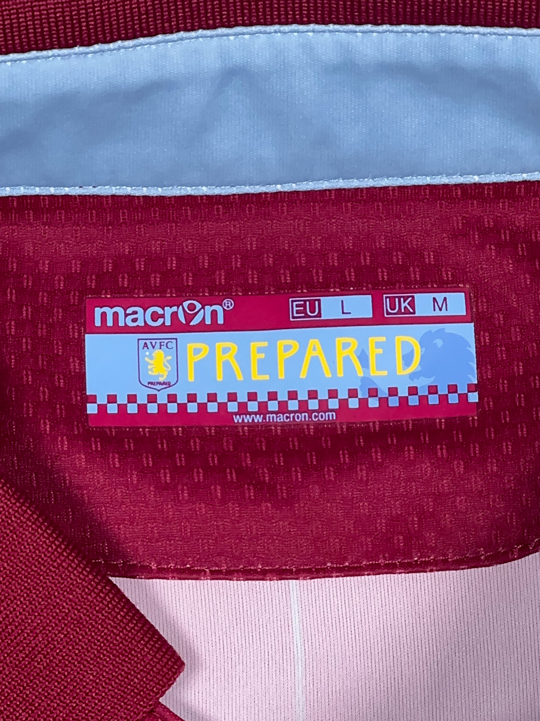 Aston Villa 2014/15 Christian Benteke #20 Home Shirt - M