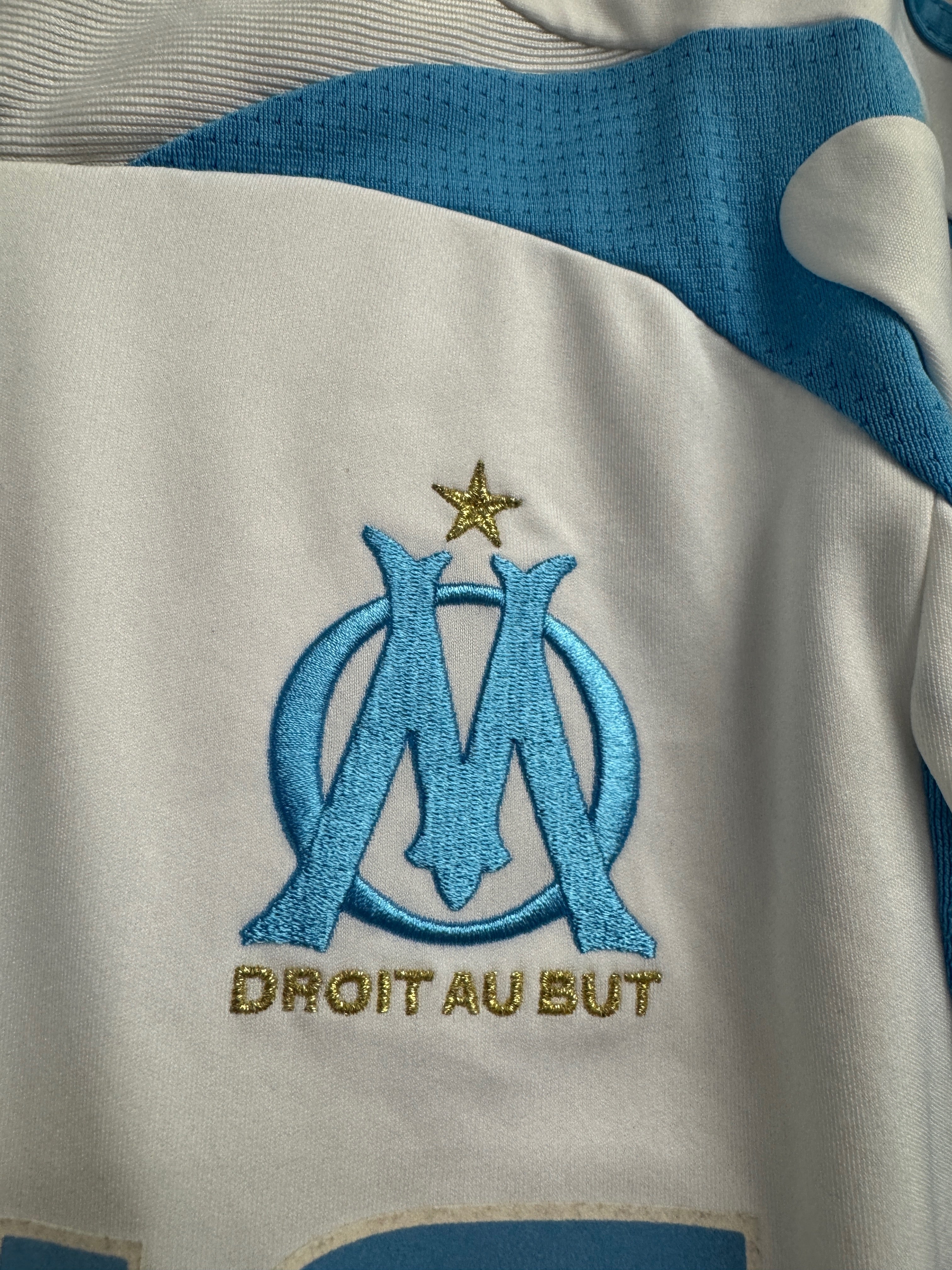 Marseille 2007/08 Djibril Cisse #9 Home Shirt | Retro Screamers