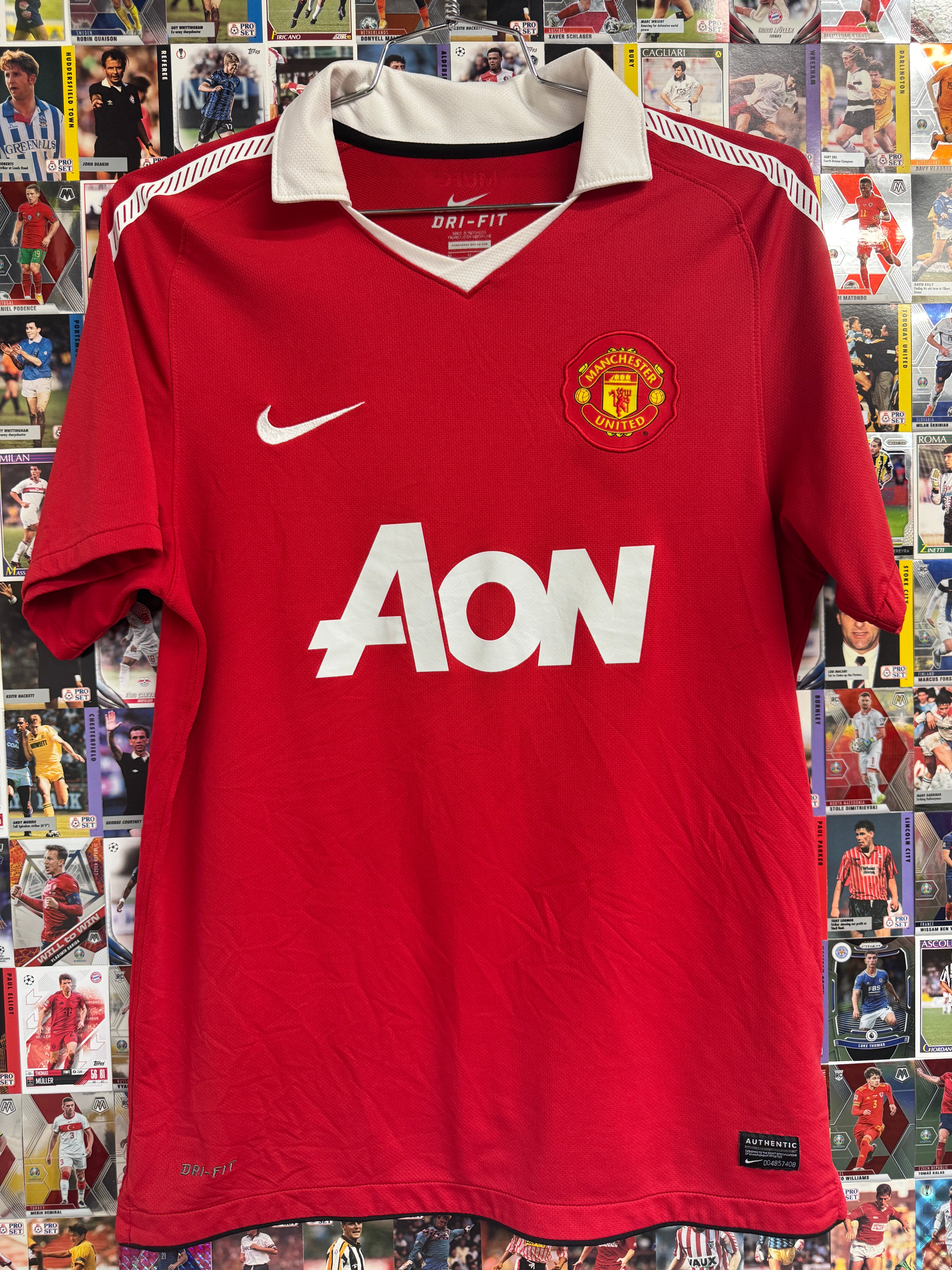 Manchester United 2010/11 Javier Chicharito Hernandez #14 Home Shirt - M