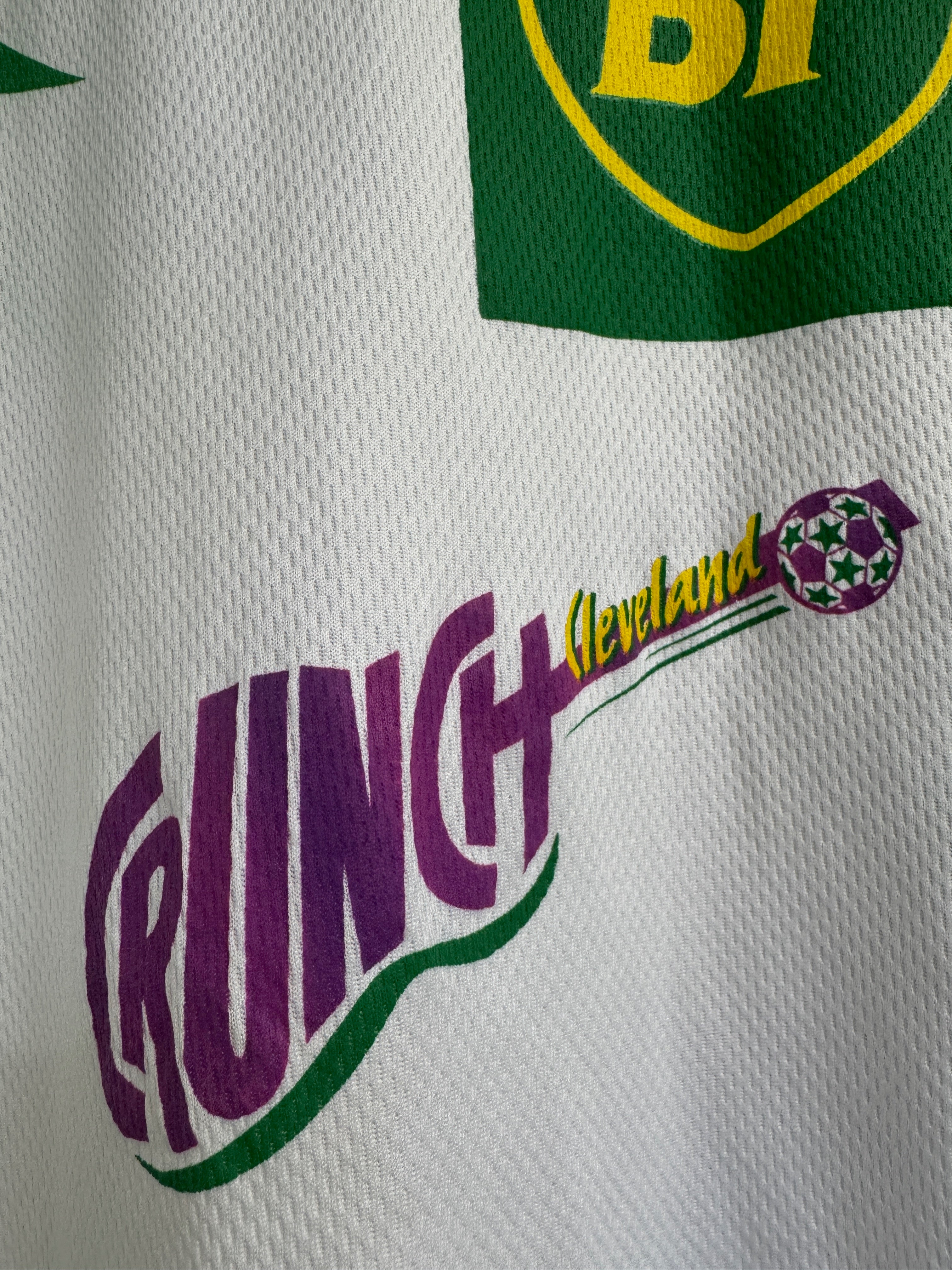 Cleveland Crunch 1996/97 Match Worn Andy Schmetzer #22 Longsleeve Signed Shirt | Retro Screamers