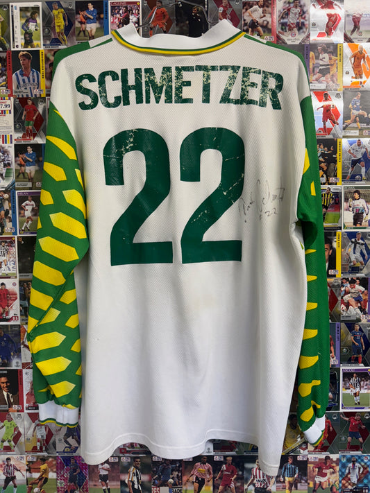 Cleveland Crunch 1996/97 Match Worn Andy Schmetzer #22 Longsleeve Signed Shirt | Retro Screamers