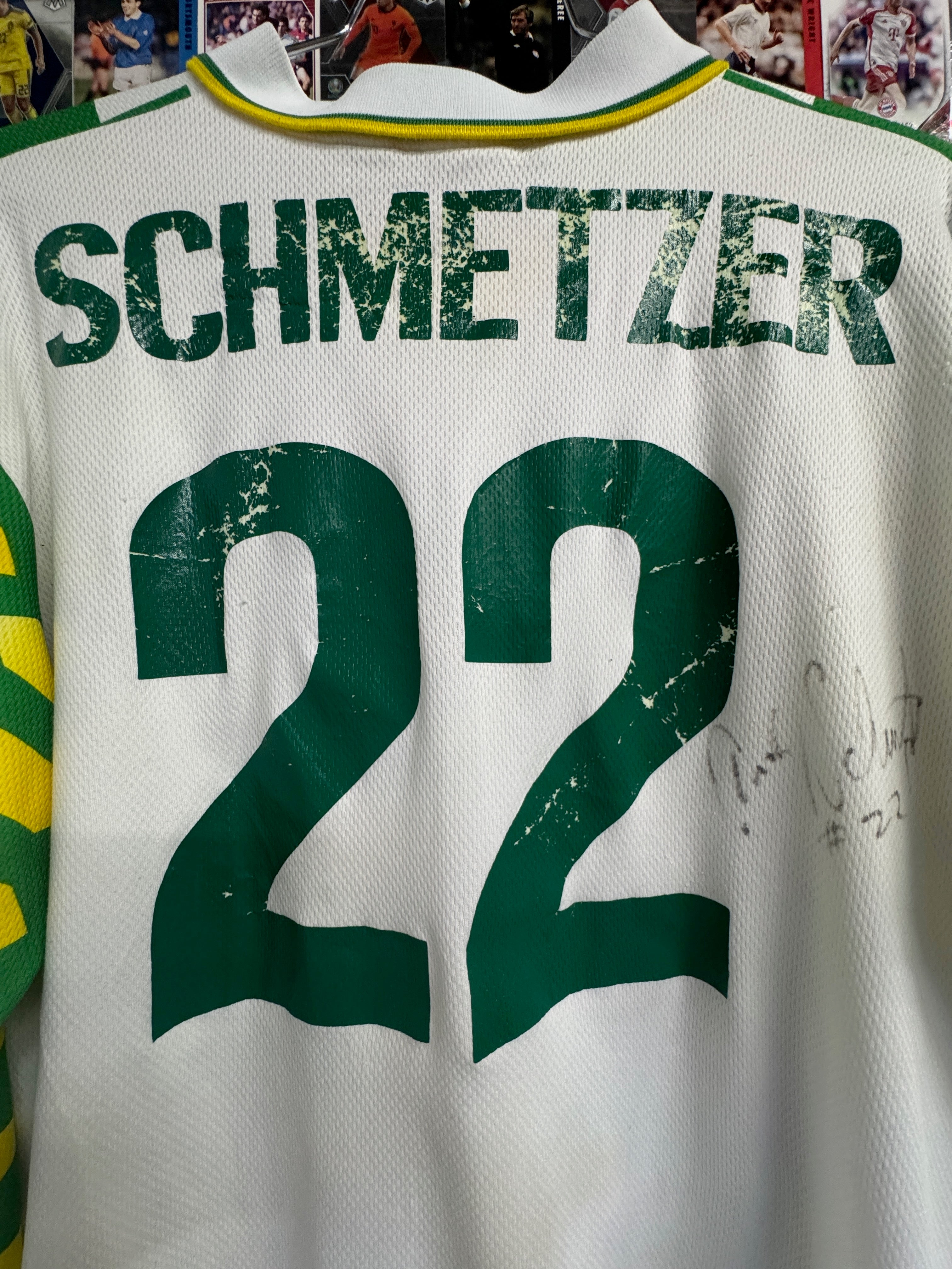 Cleveland Crunch 1996/97 Match Worn Andy Schmetzer #22 Longsleeve Signed Shirt | Retro Screamers