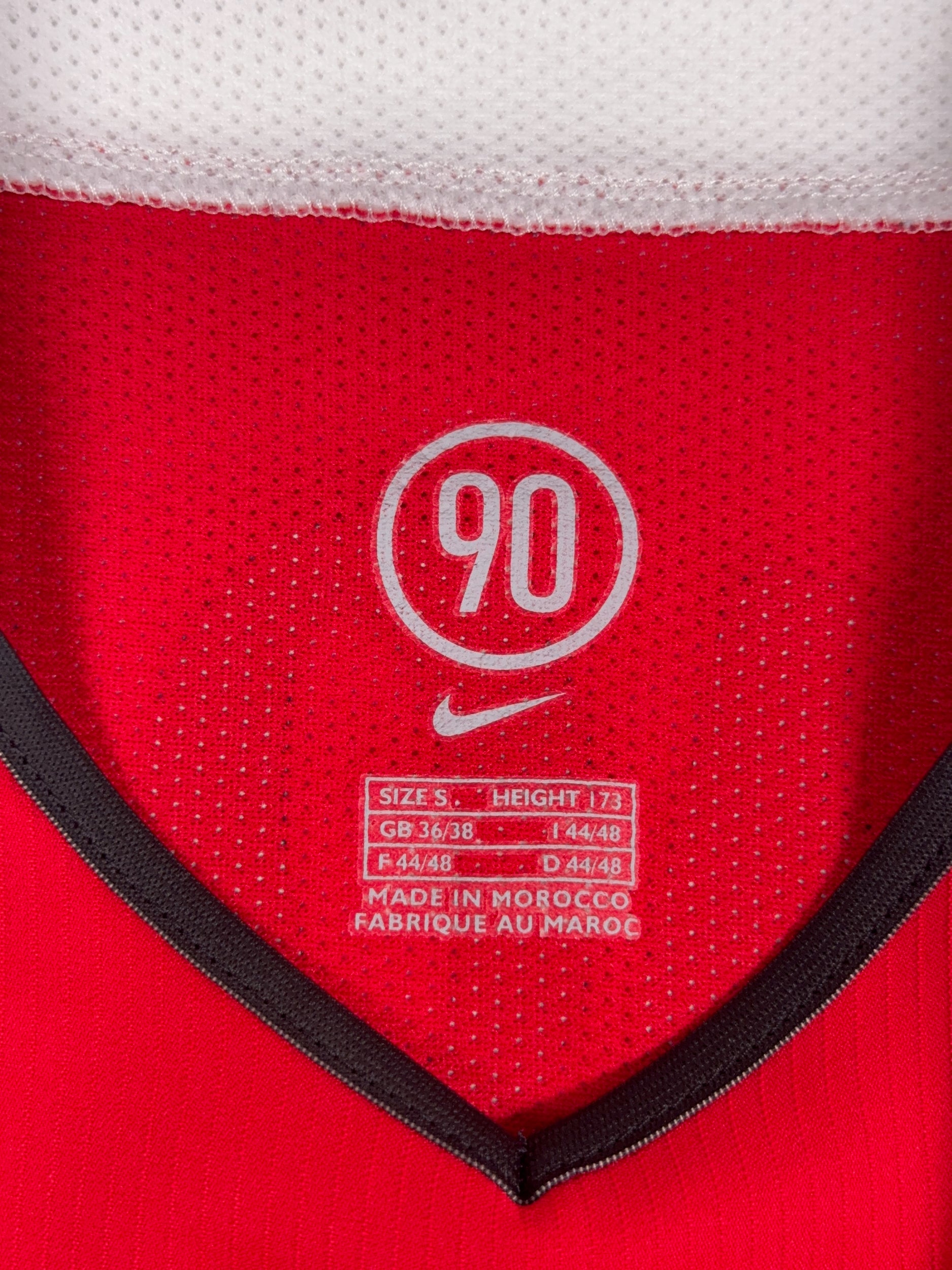 Manchester United 2004/05 Paul Scholes #8 Longsleeve Home Shirt - S