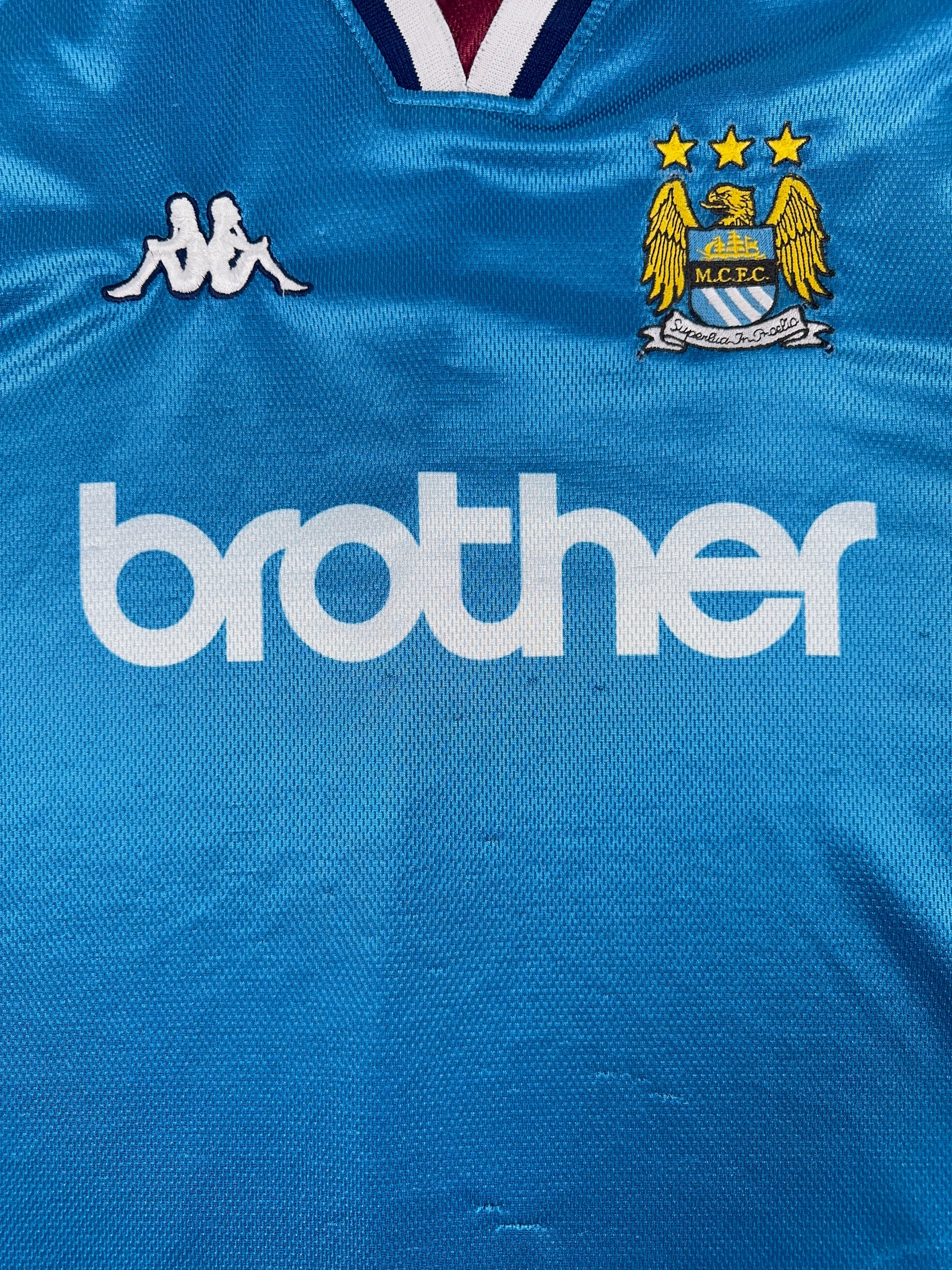 Manchester City 1997/98 Home Shirt - XL