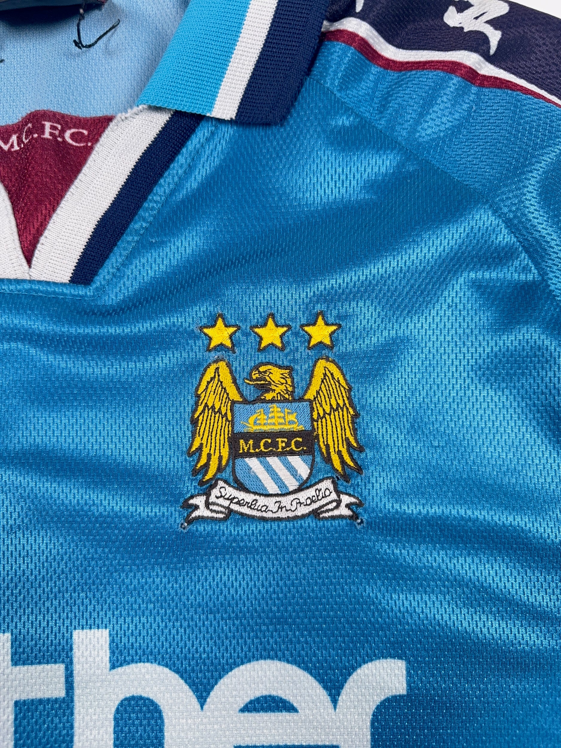 Manchester City 1997/98 Home Shirt - XL