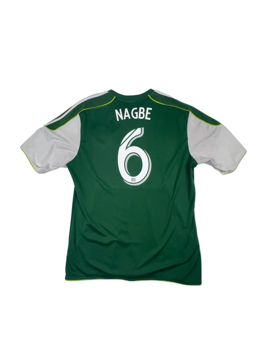 Portland Timbers 2011/12 Darlington Nagbe #6 Home Shirt - XL