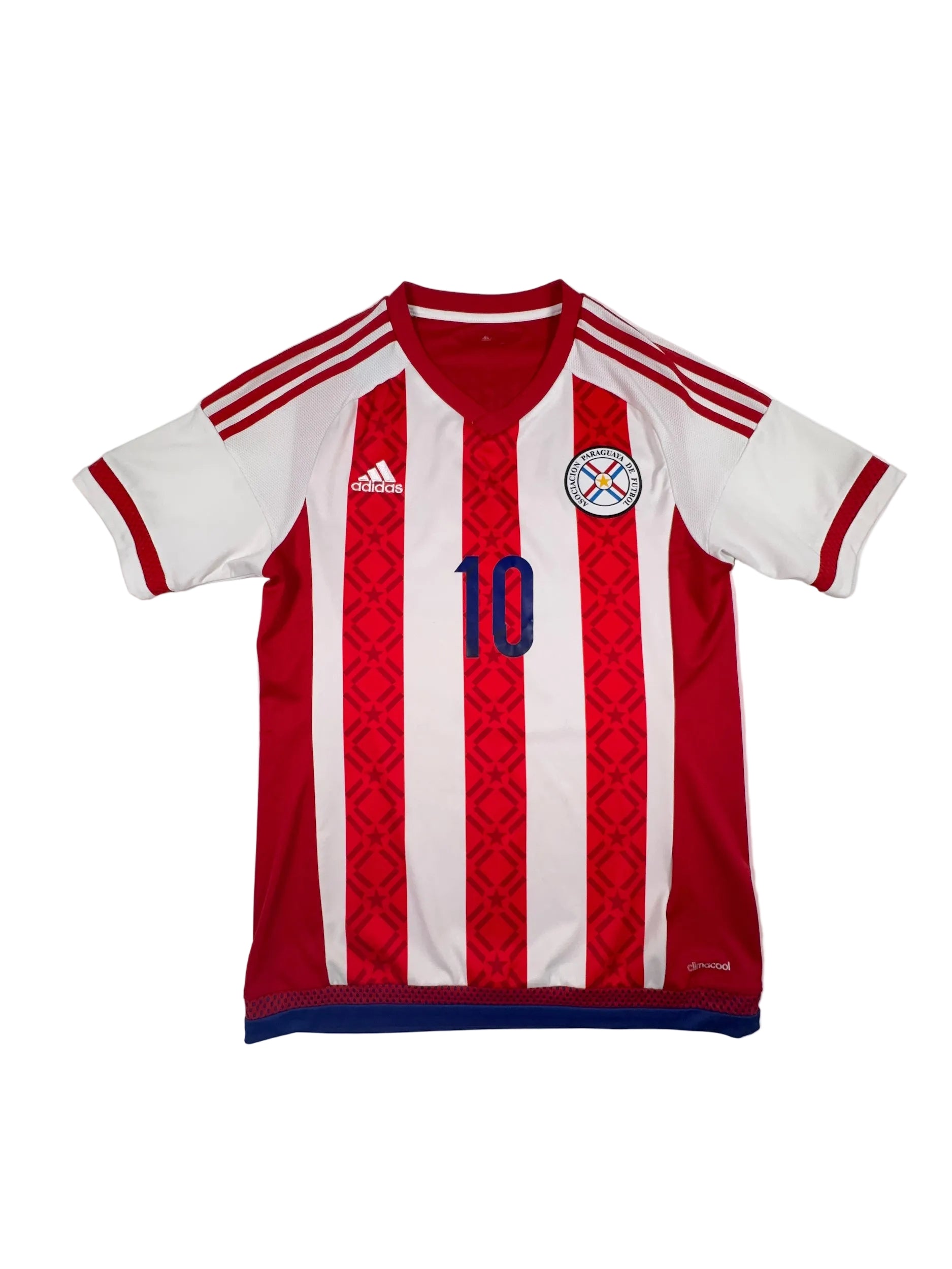 Paraguay 2014/15 Diego Gonzalez #10 Home Shirt - M