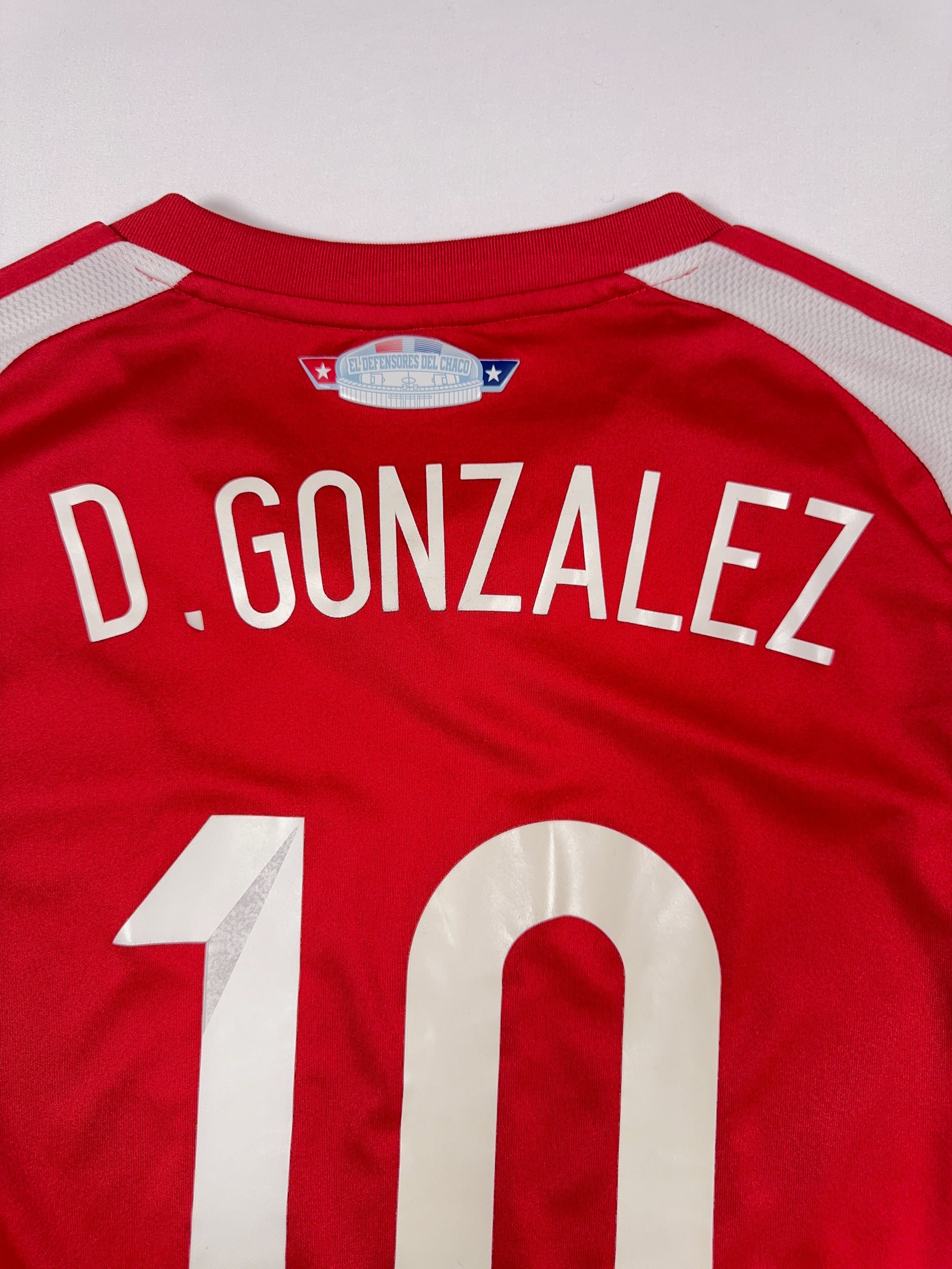 Paraguay 2014/15 Diego Gonzalez #10 Home Shirt - M