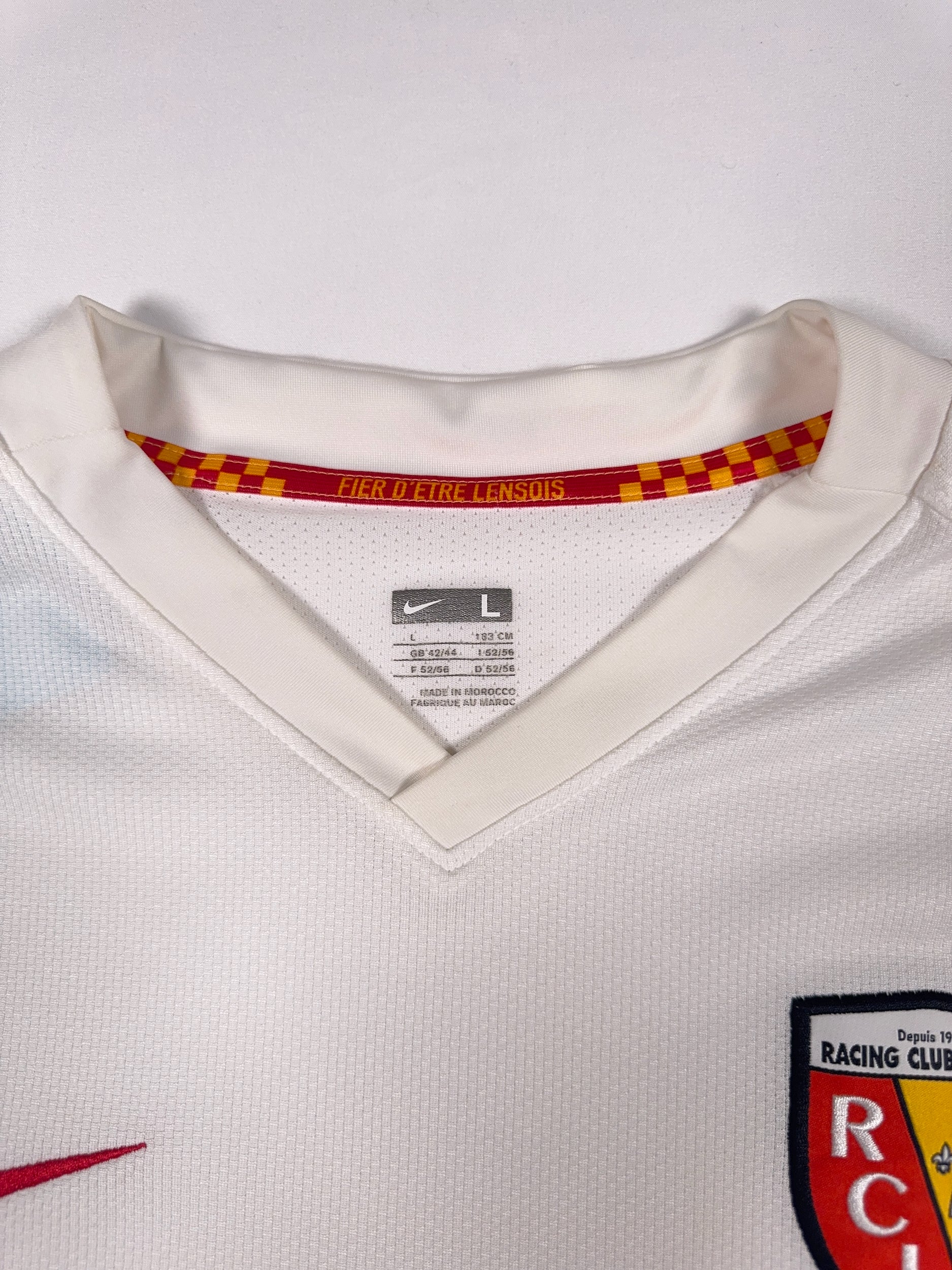 RC Lens 2008/09 Longsleeve Home Shirt - S/M (L Tag)