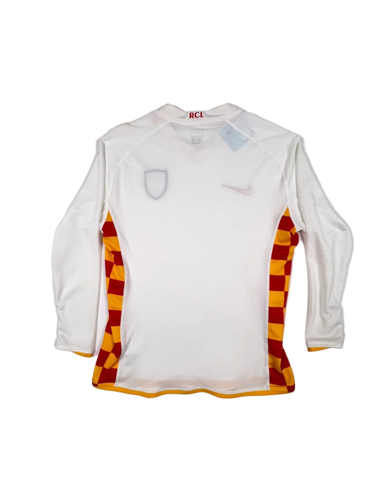 RC Lens 2008/09 Langarm-Heimtrikot - S/M (Etikett L)