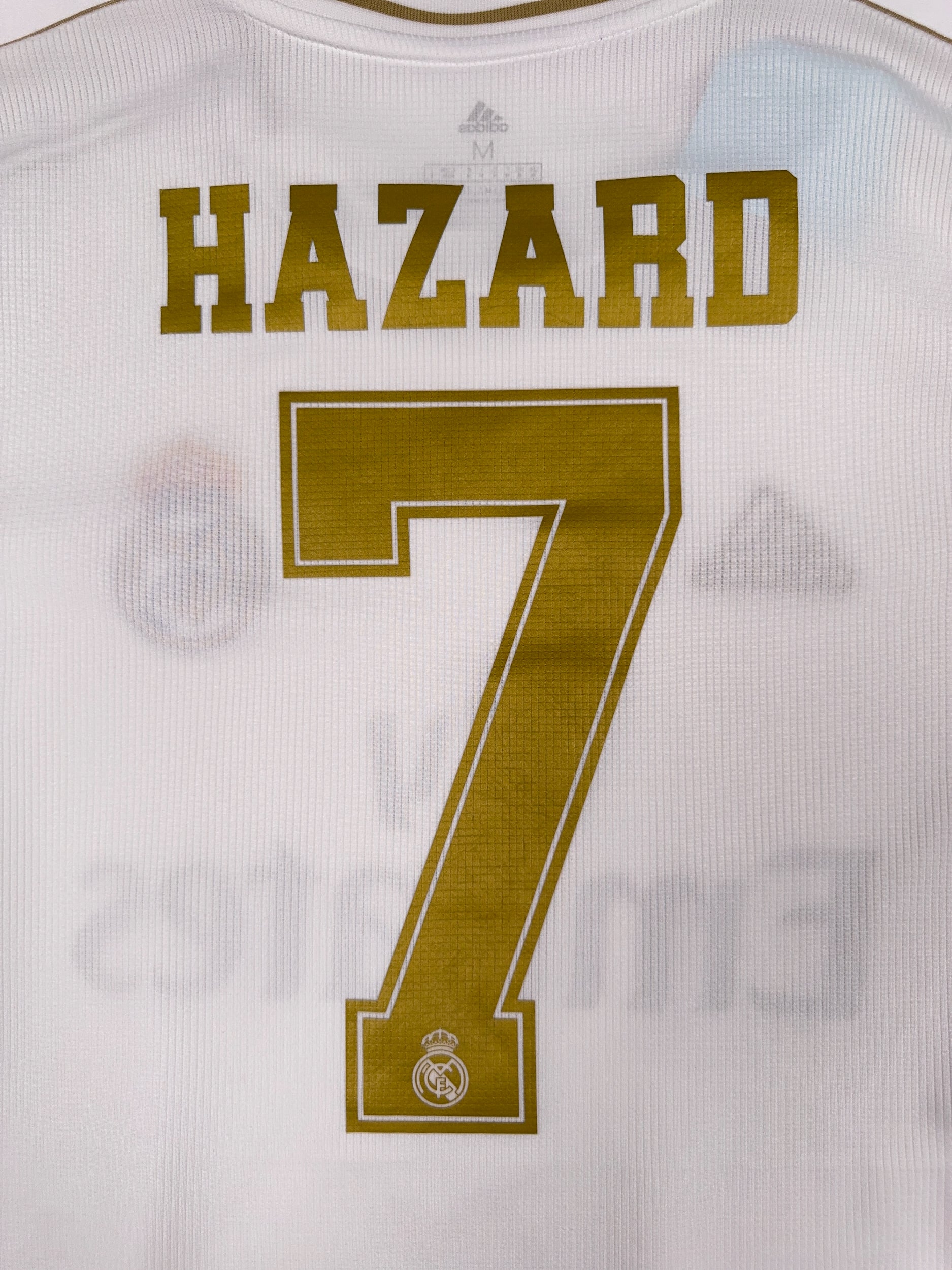 Real Madrid 2019/20 Eden Hazard #7 Home Shirt - M